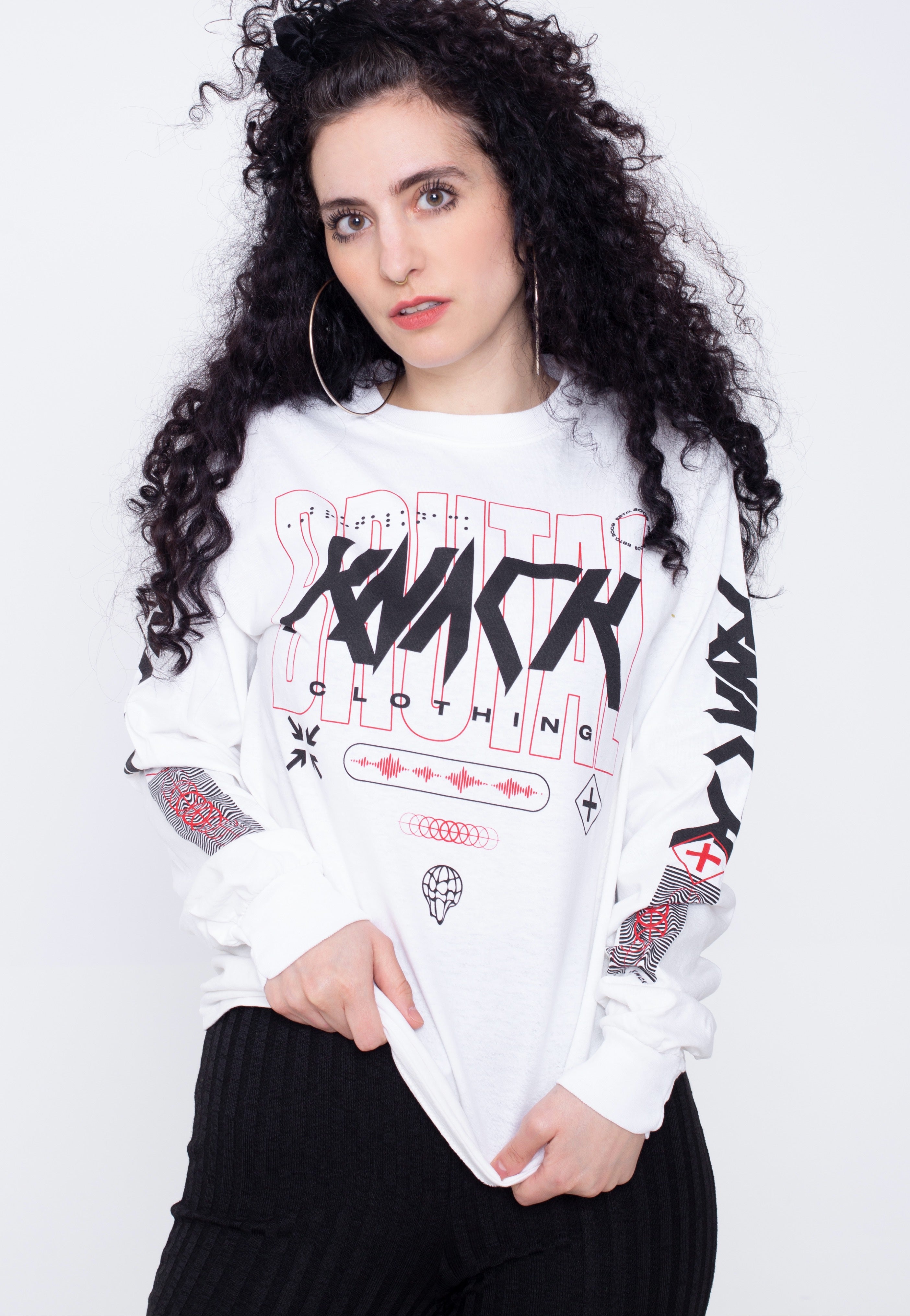 Brutal Knack - NXT LVL White - Longsleeve | Women-Image