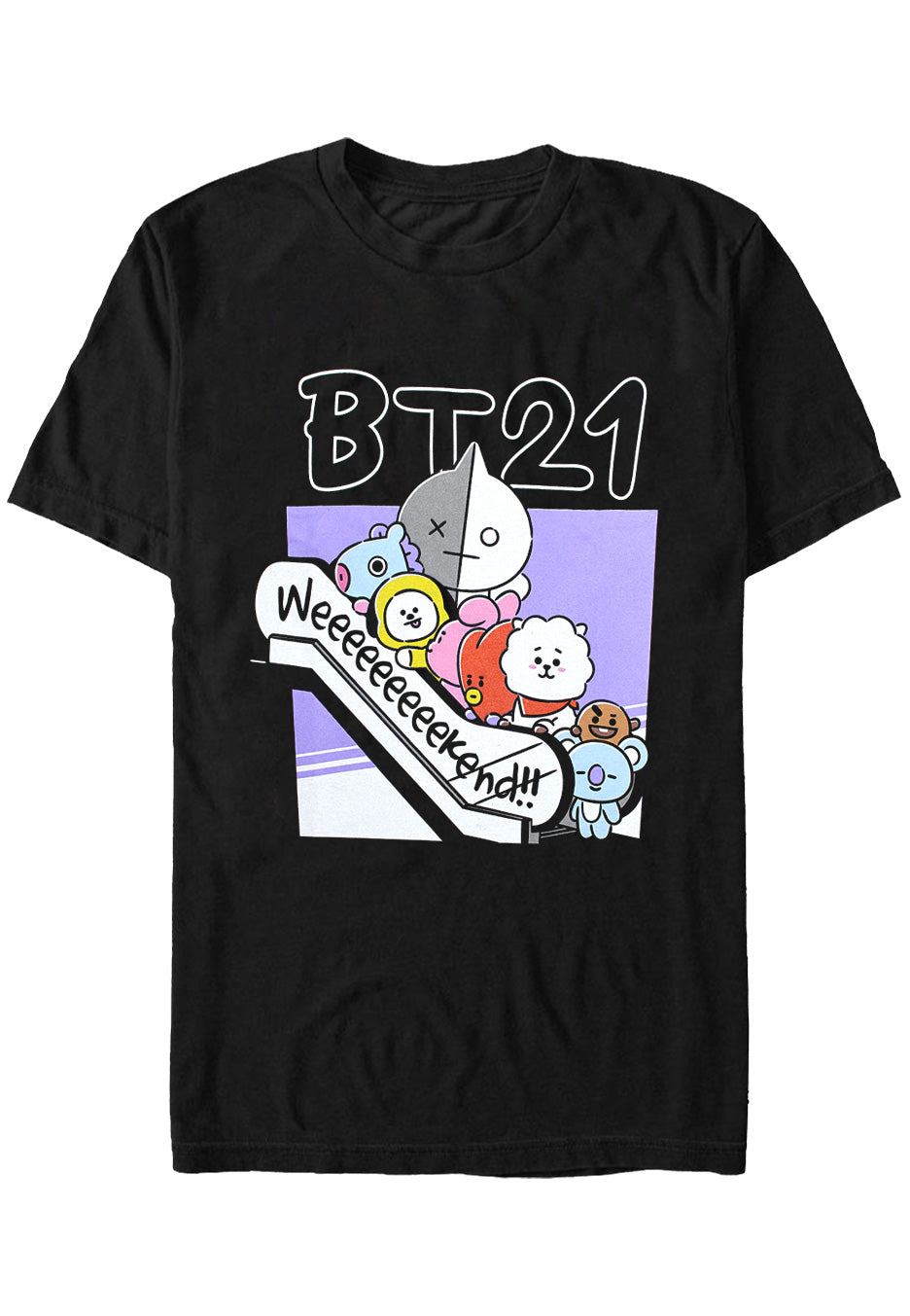 BT21 - Weekend - T-Shirt | Neutral-Image
