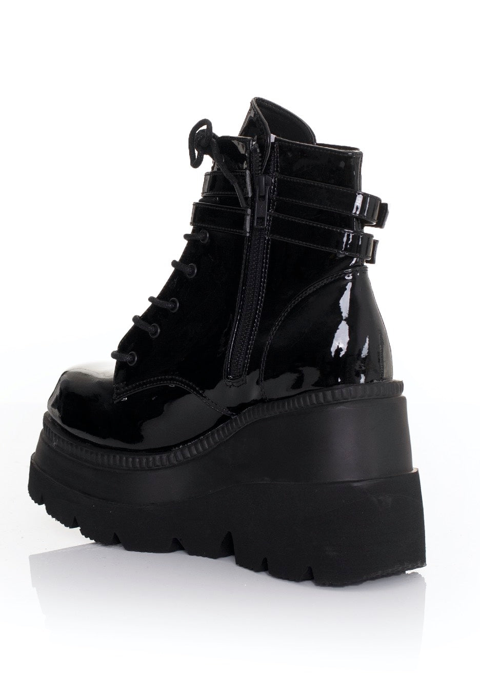 DemoniaCult - Shaker 52 Wedge Platform Black - Girl Shoes | Women-Image