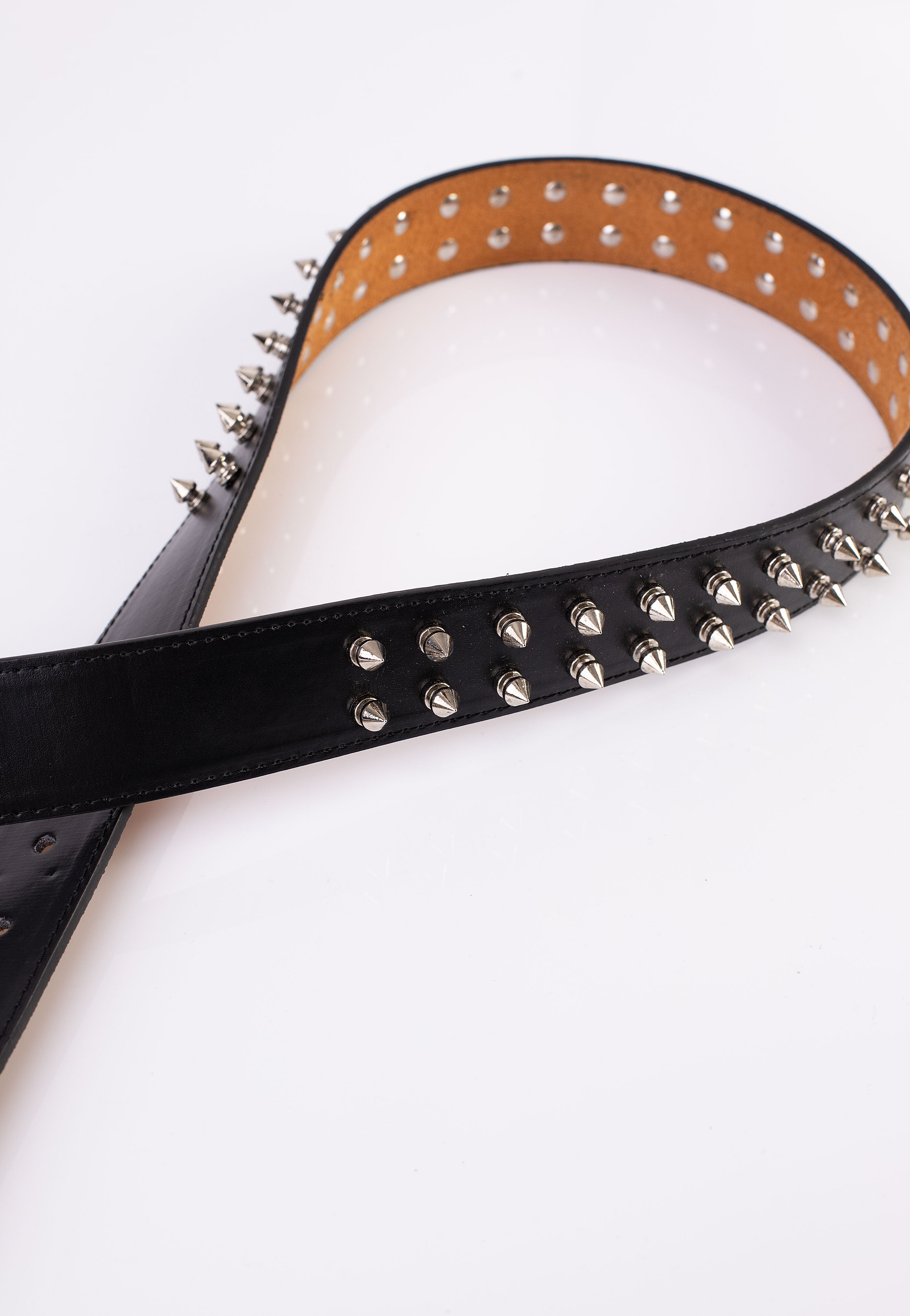 Bullet69 - 2 Row Spike Studded - Belt | Neutral-Image