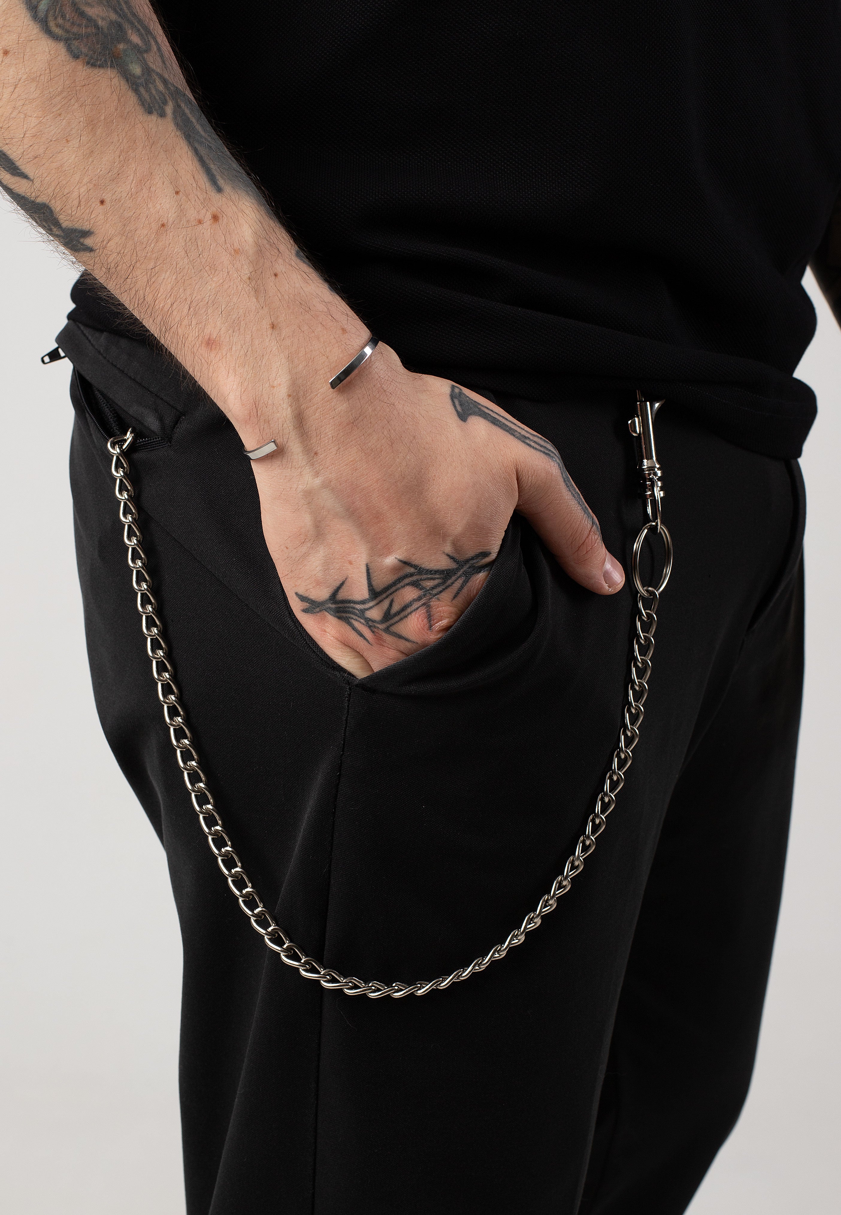 Bullet69 - Long Metal  - Jeans Chain | Neutral-Image