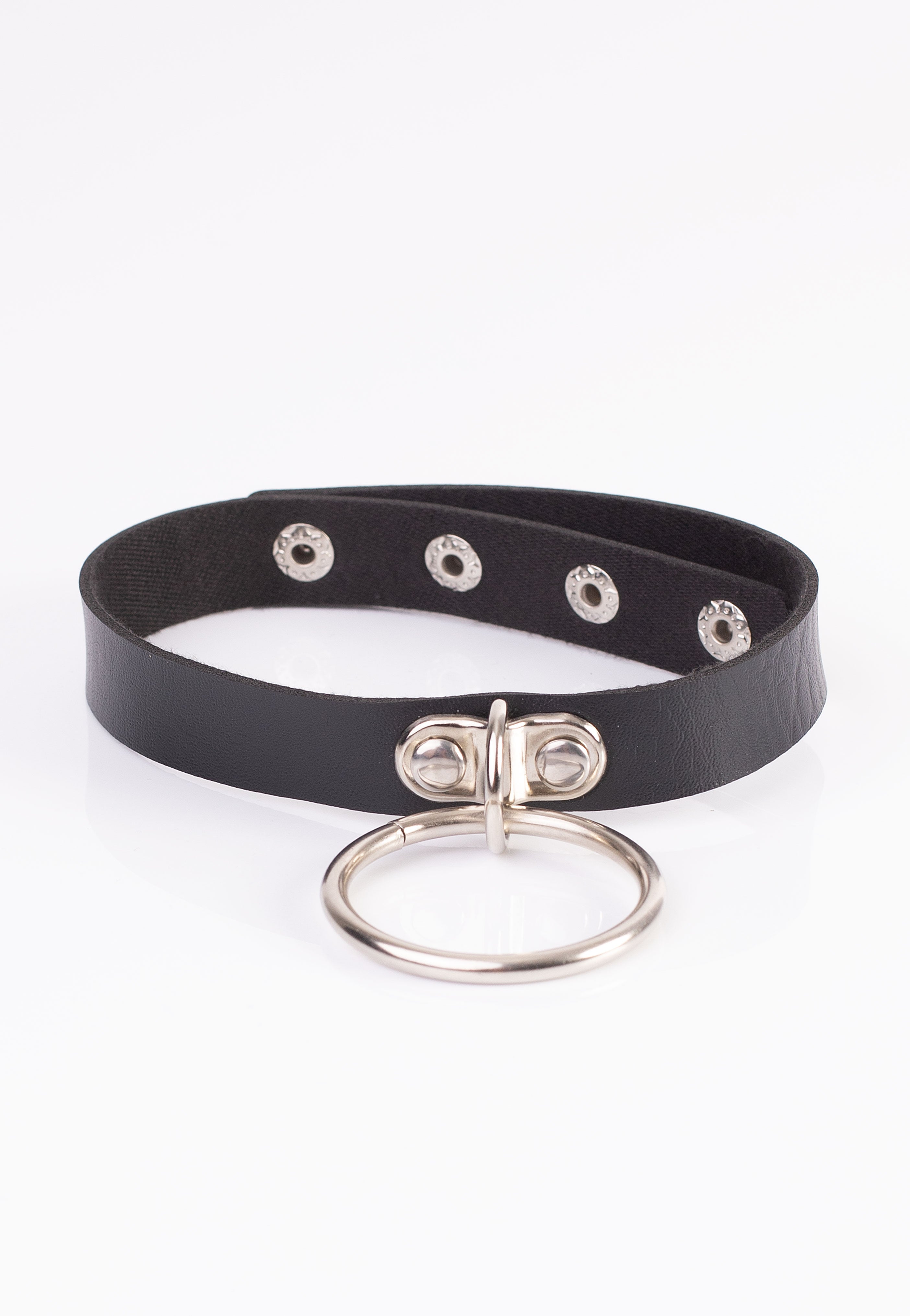 Bullet69 - Large Ring Neckband Black - Choker | Neutral-Image