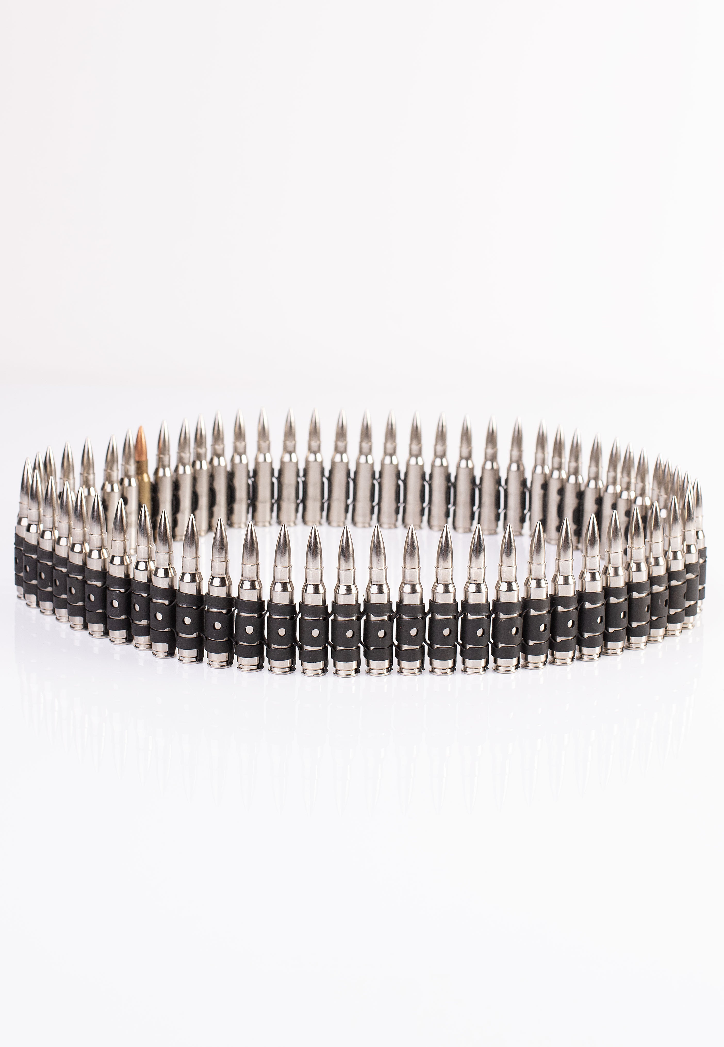 Bullet69 - Silver Metal Bullet Full - Belt | Neutral-Image