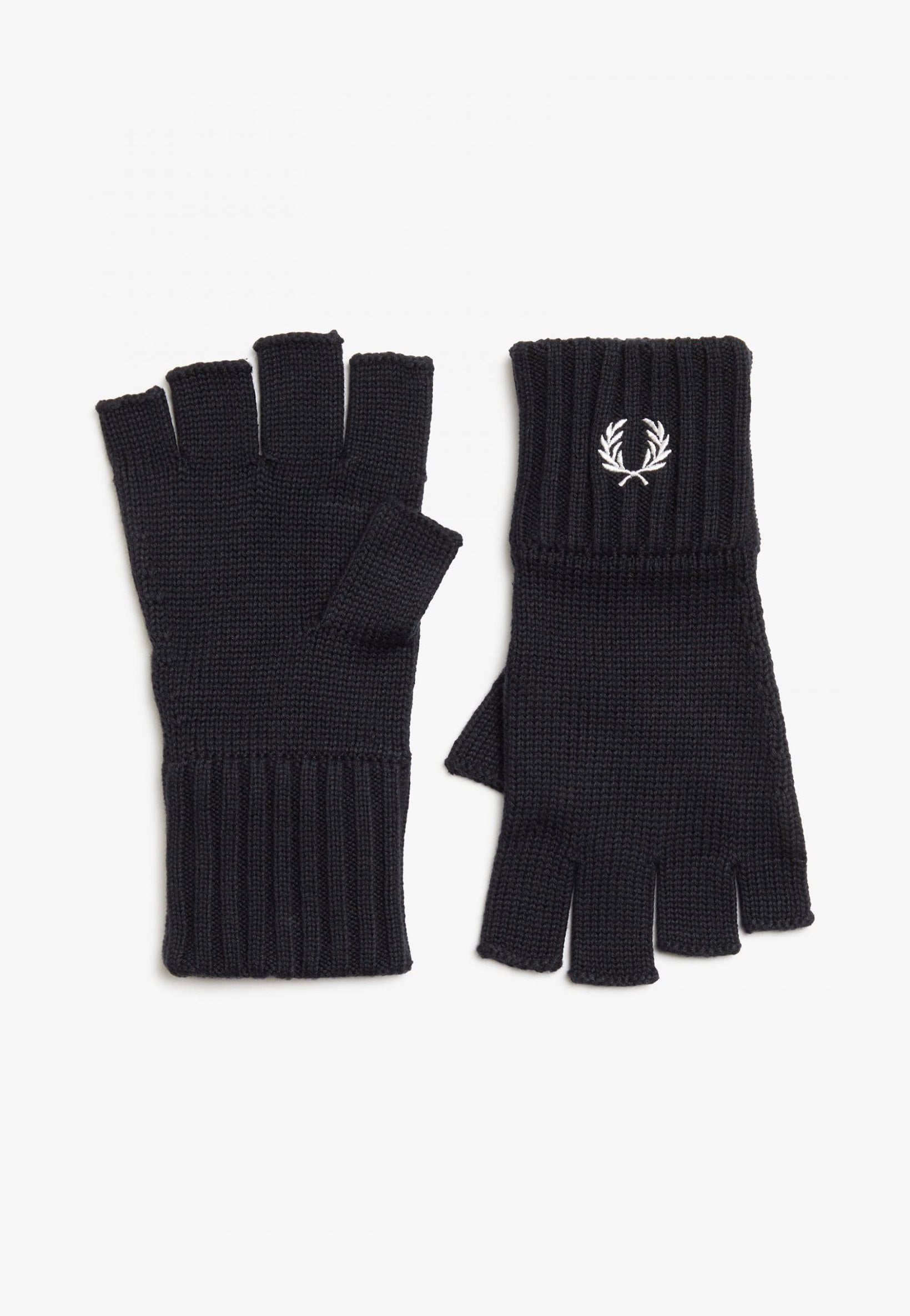 Fred Perry - Fingerless Black - Gloves | Neutral-Image