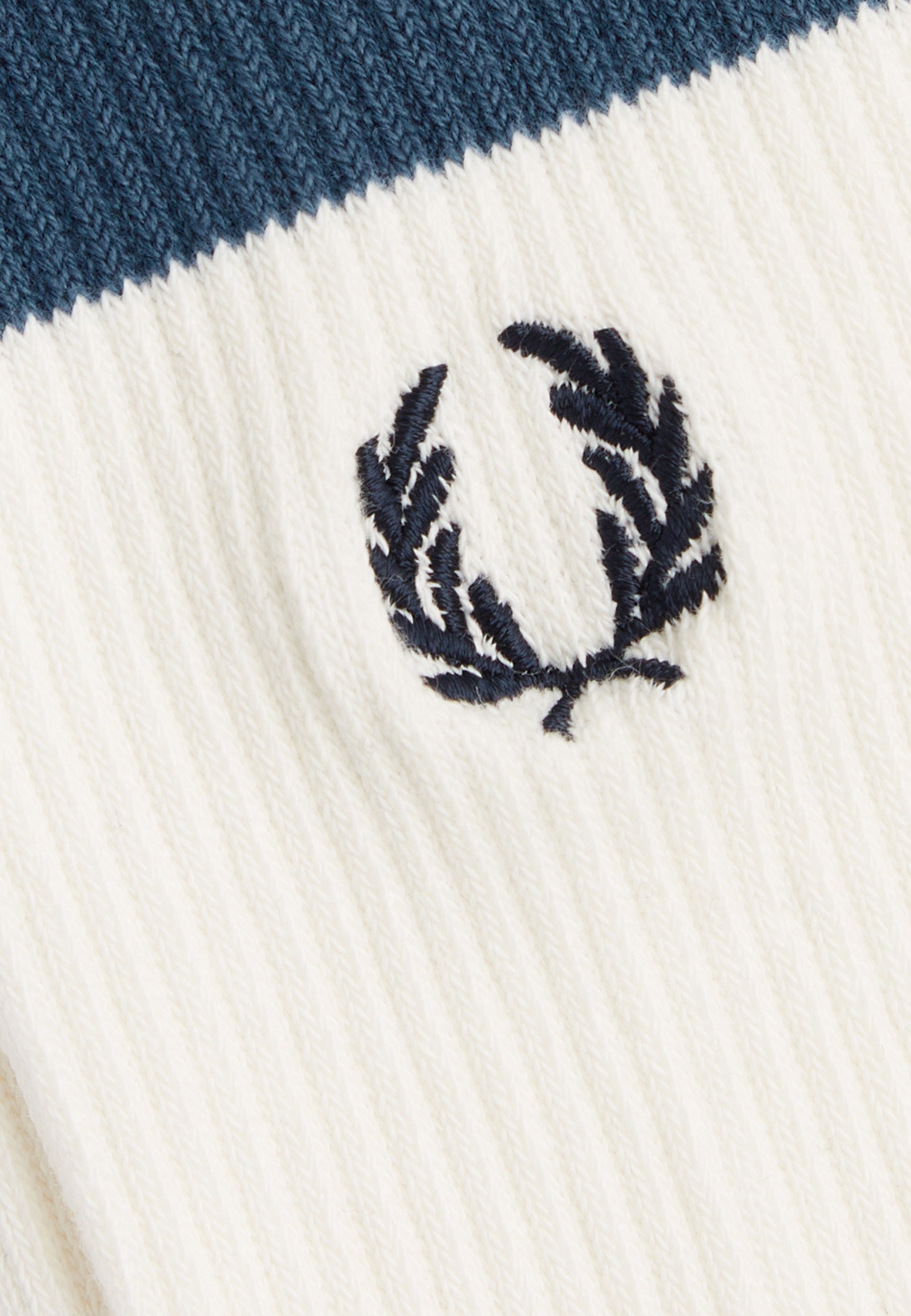 Fred Perry - Bold Twin Tipped Snow White - Socks | Neutral-Image