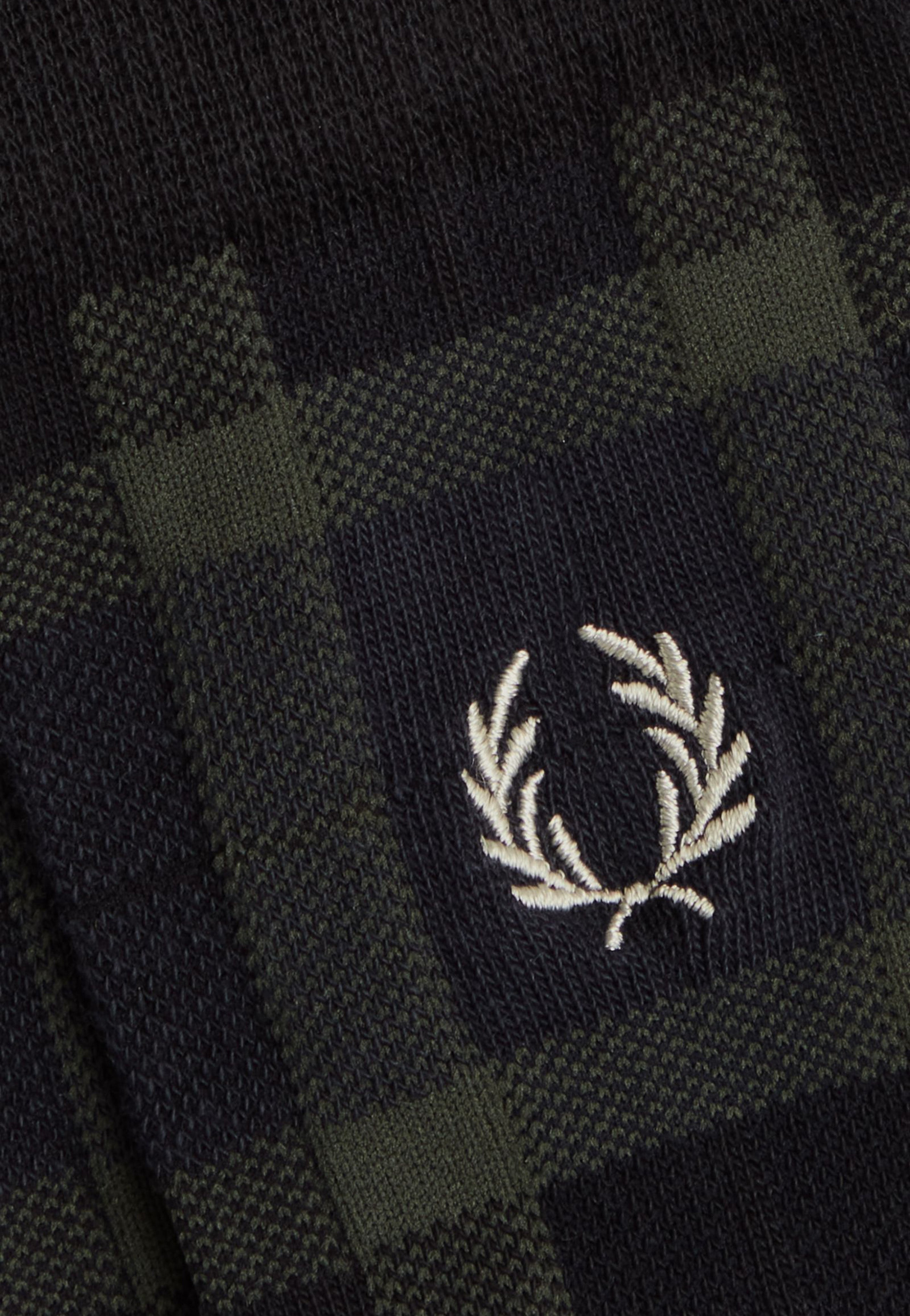 Fred Perry - Tartan Field Green/Light Oyster - Socks | Neutral-Image