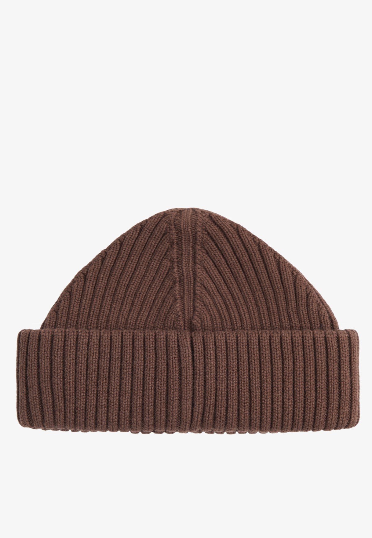 Fred Perry - Cotton Rib Road Brick/Warm Grey - Beanie | Neutral-Image