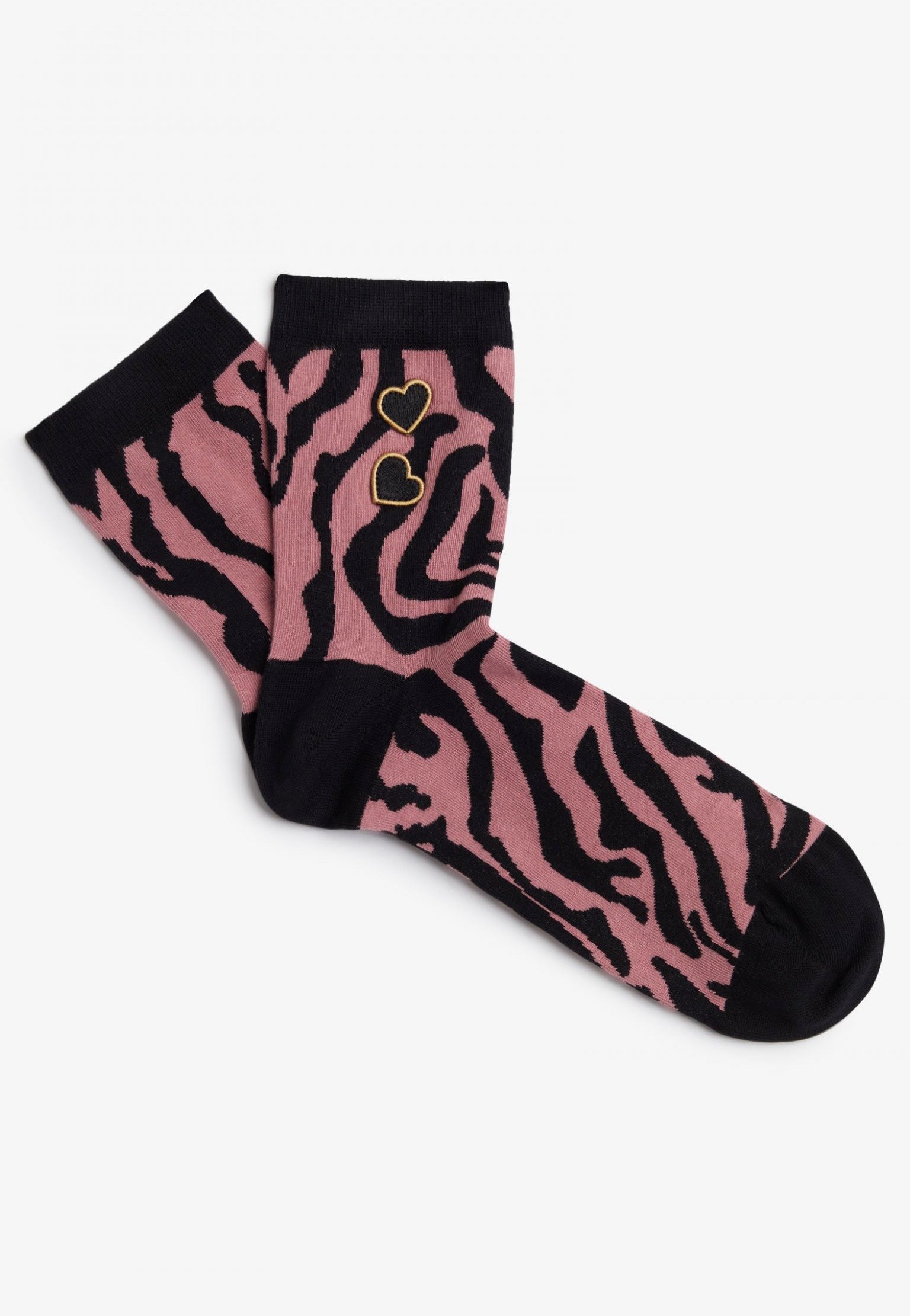 Fred Perry x Amy Winehouse - Print Dusty Rose Pink - Socks | Neutral-Image