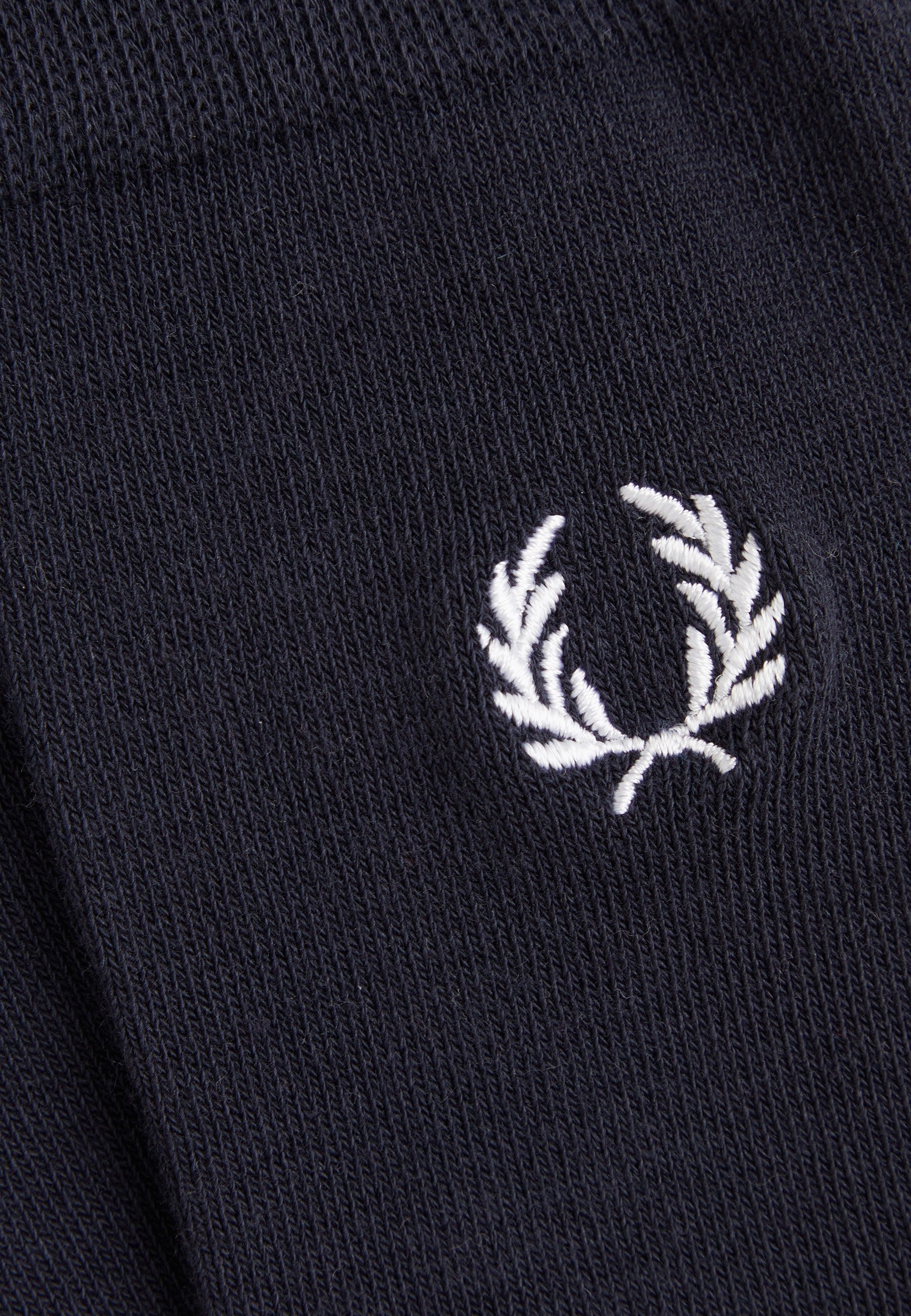 Fred Perry - Classic Laurel Wreath Navy/Snow White - Socks | Neutral-Image