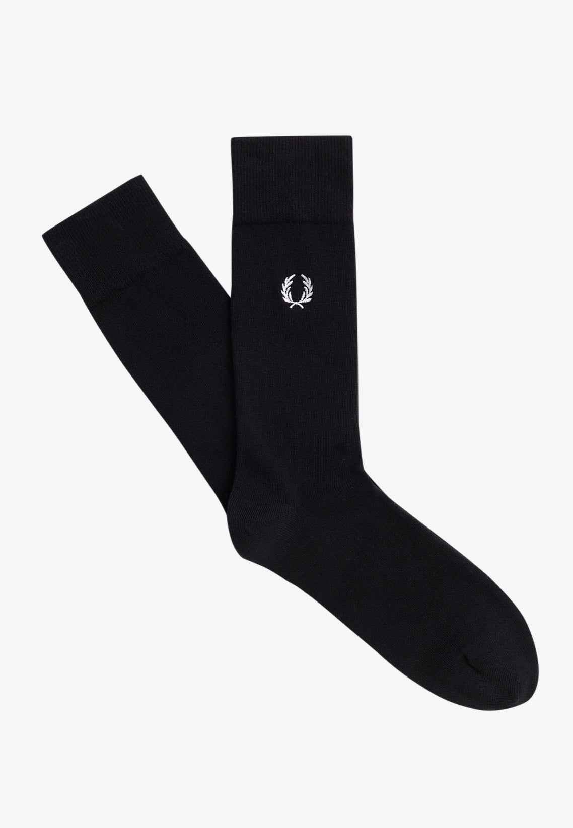 Fred Perry - Classic Laurel Wreath Black/Snowwhite - Socks | Neutral-Image