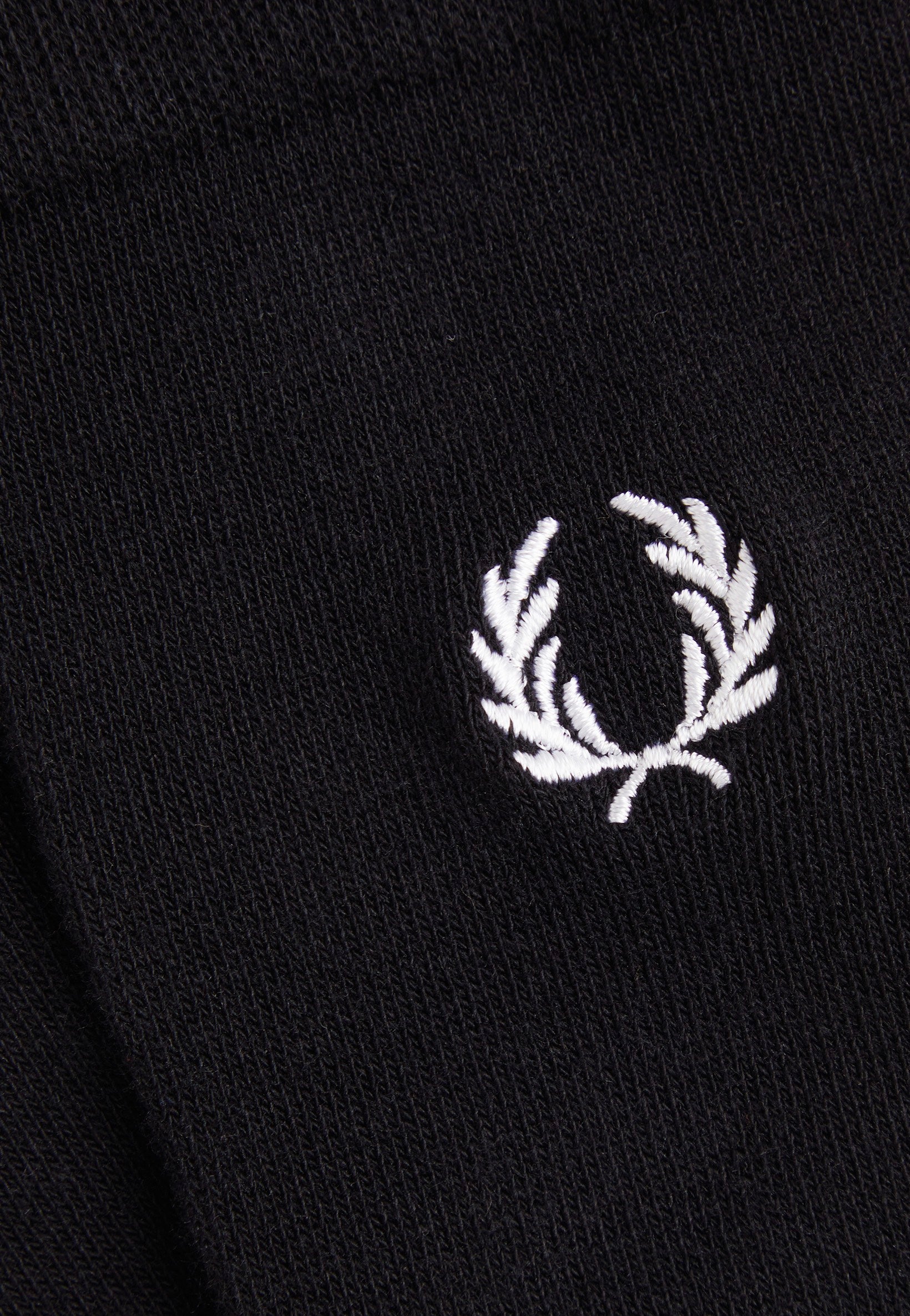 Fred Perry - Classic Laurel Wreath Black/Snowwhite - Socks | Neutral-Image