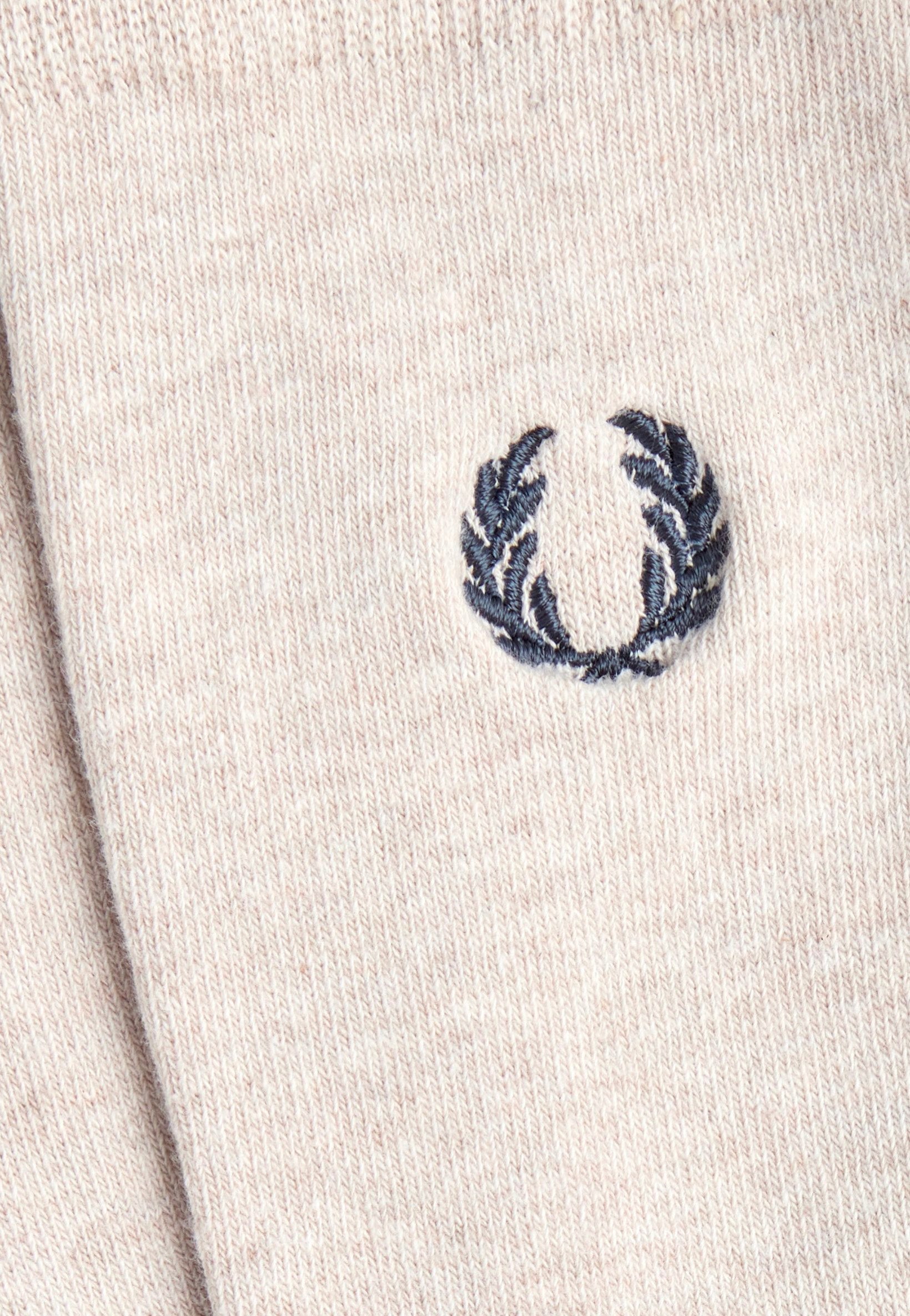 Fred Perry - Classic Laurel Wreath Porridge/ Anchor Grey - Socks | Neutral-Image