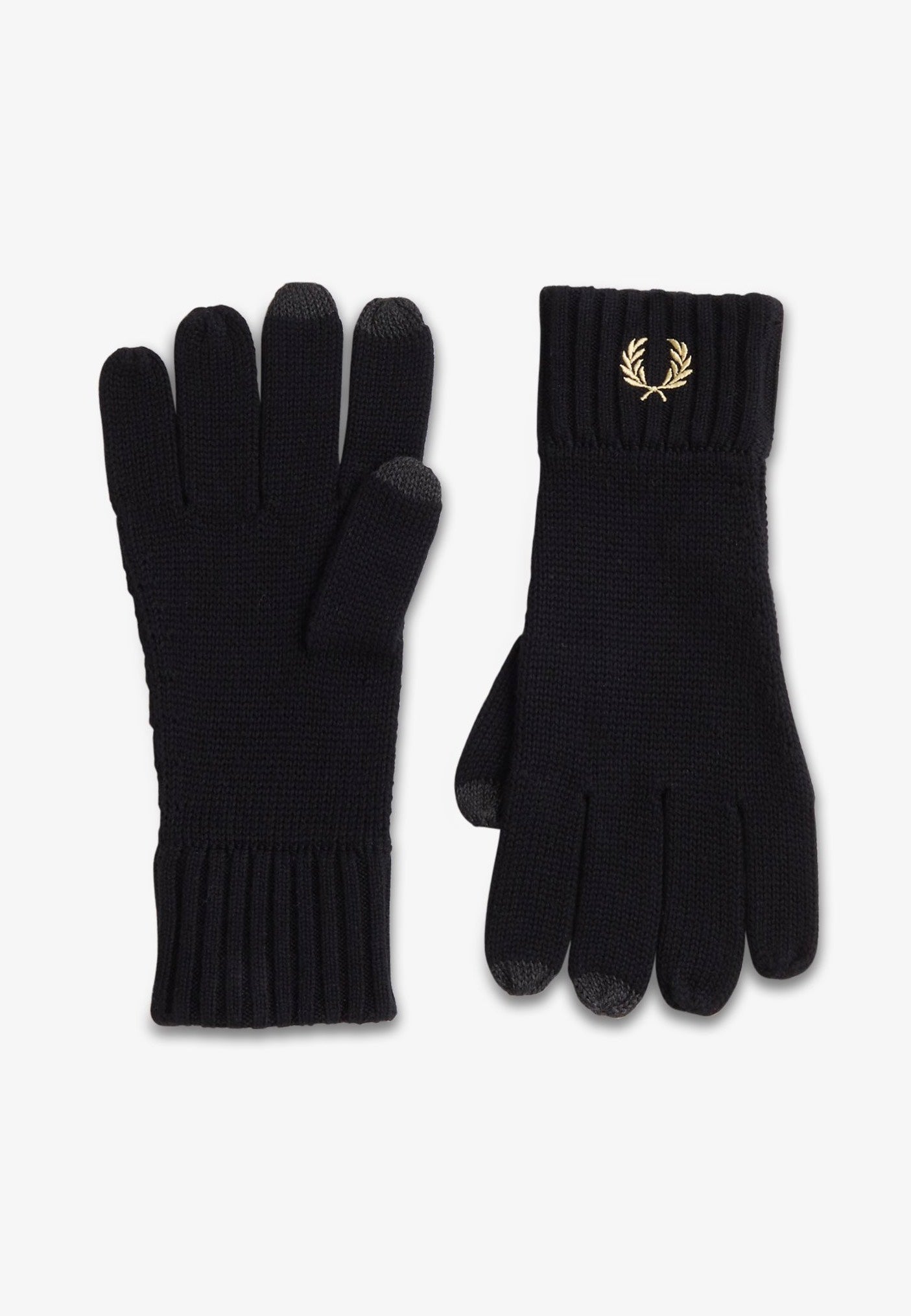 Fred Perry - Laurel Wreath Black - Gloves | Neutral-Image