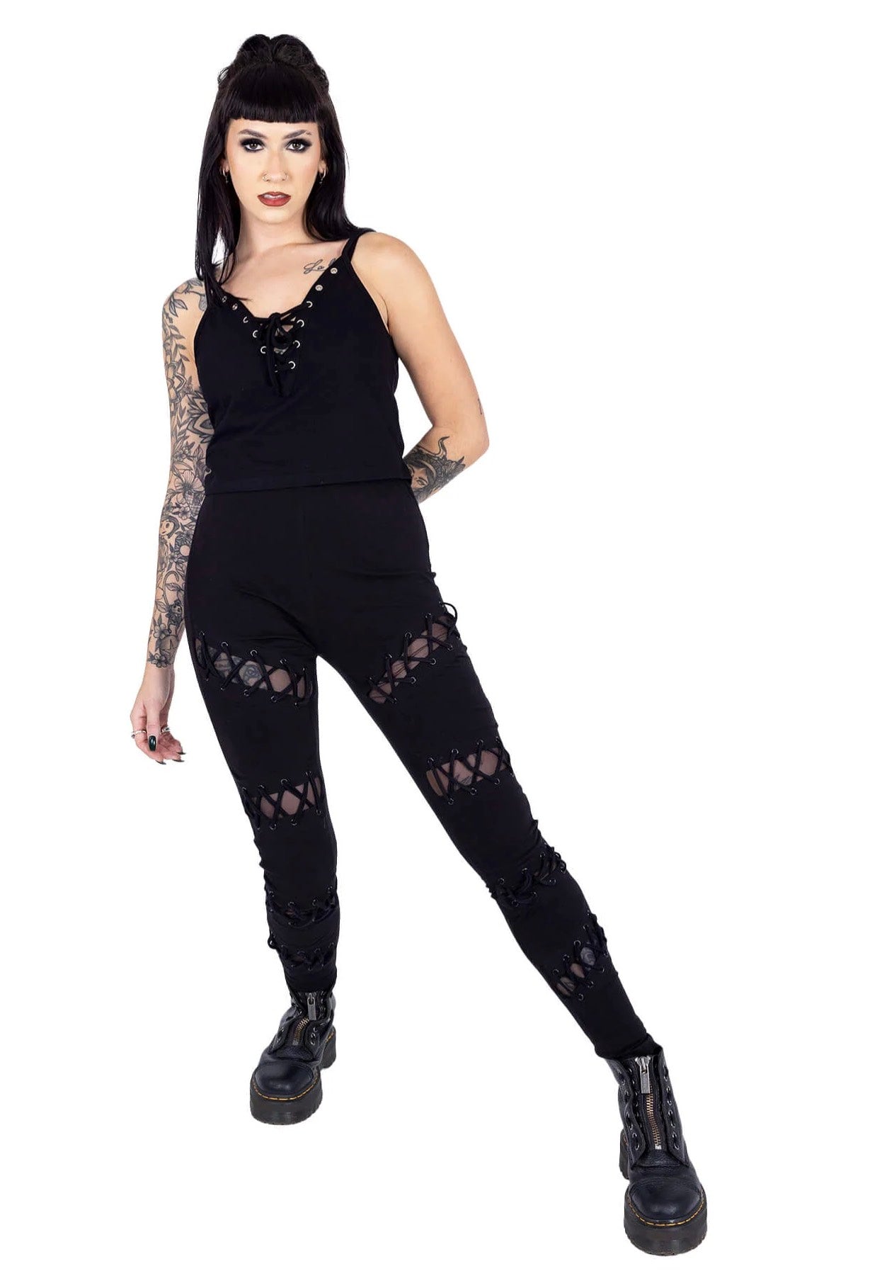 Vixxsin - Calais Black - Leggings | Women-Image