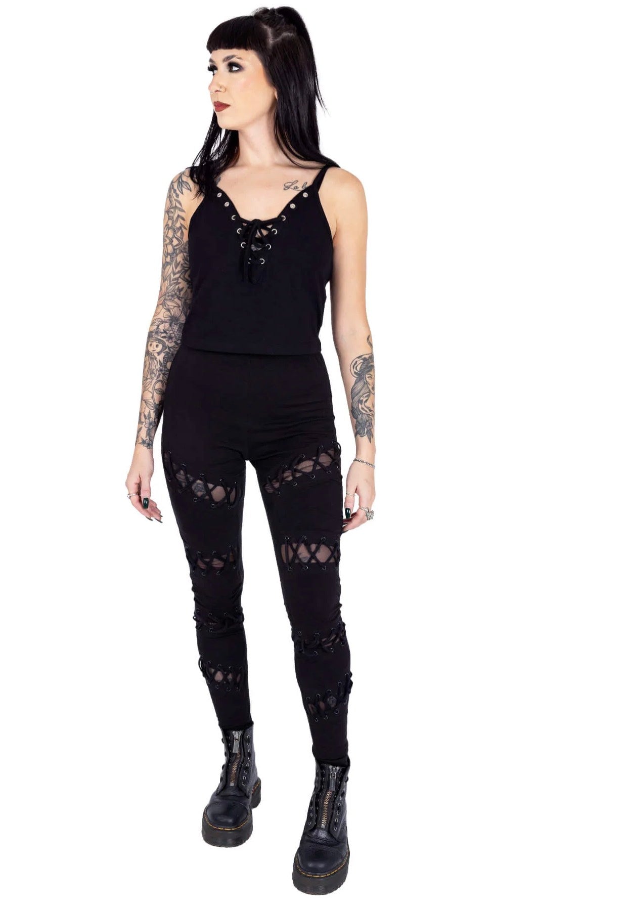 Vixxsin - Calais Black - Leggings | Women-Image