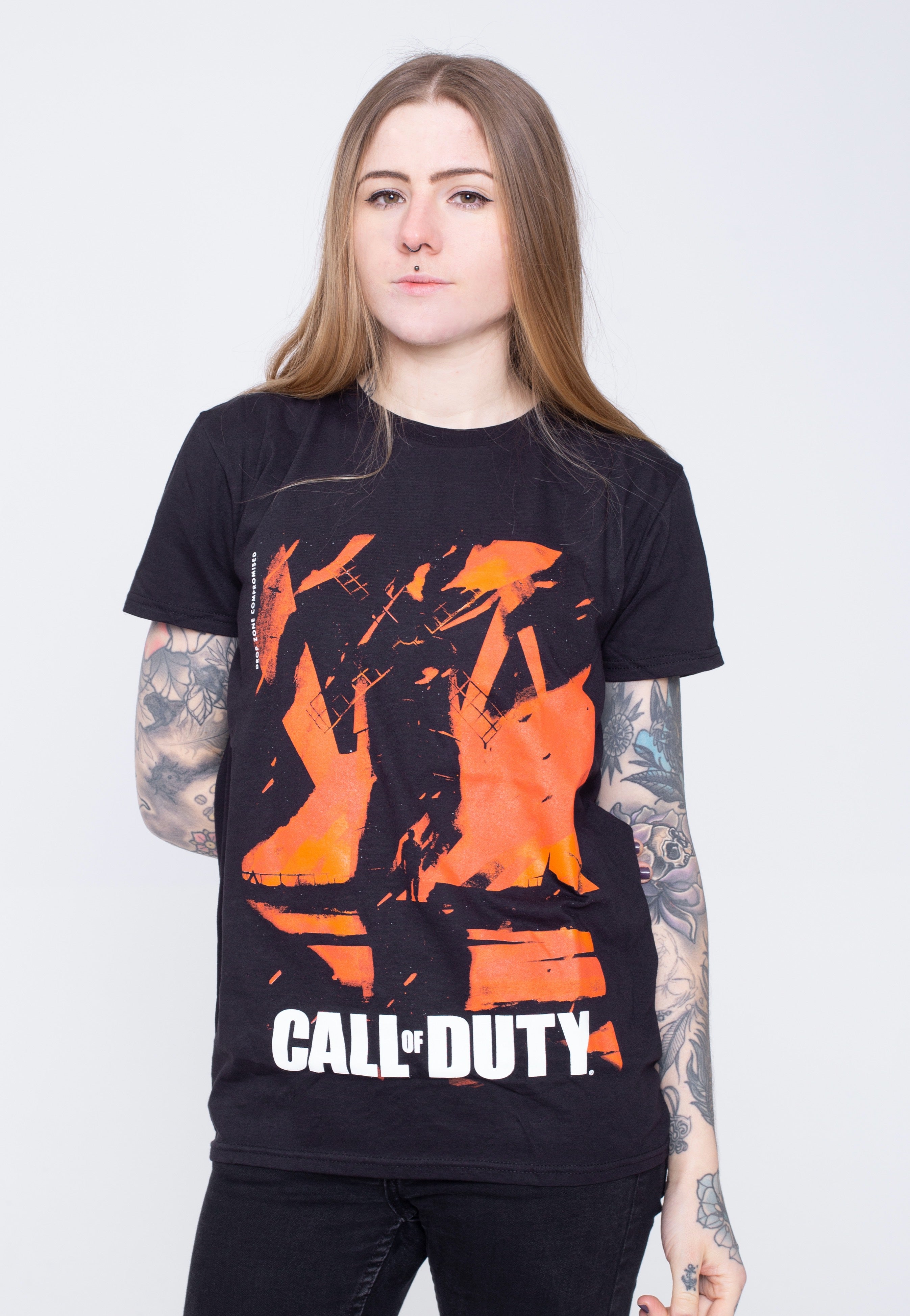 Call Of Duty - Burning Windmill - T-Shirt | Women-Image