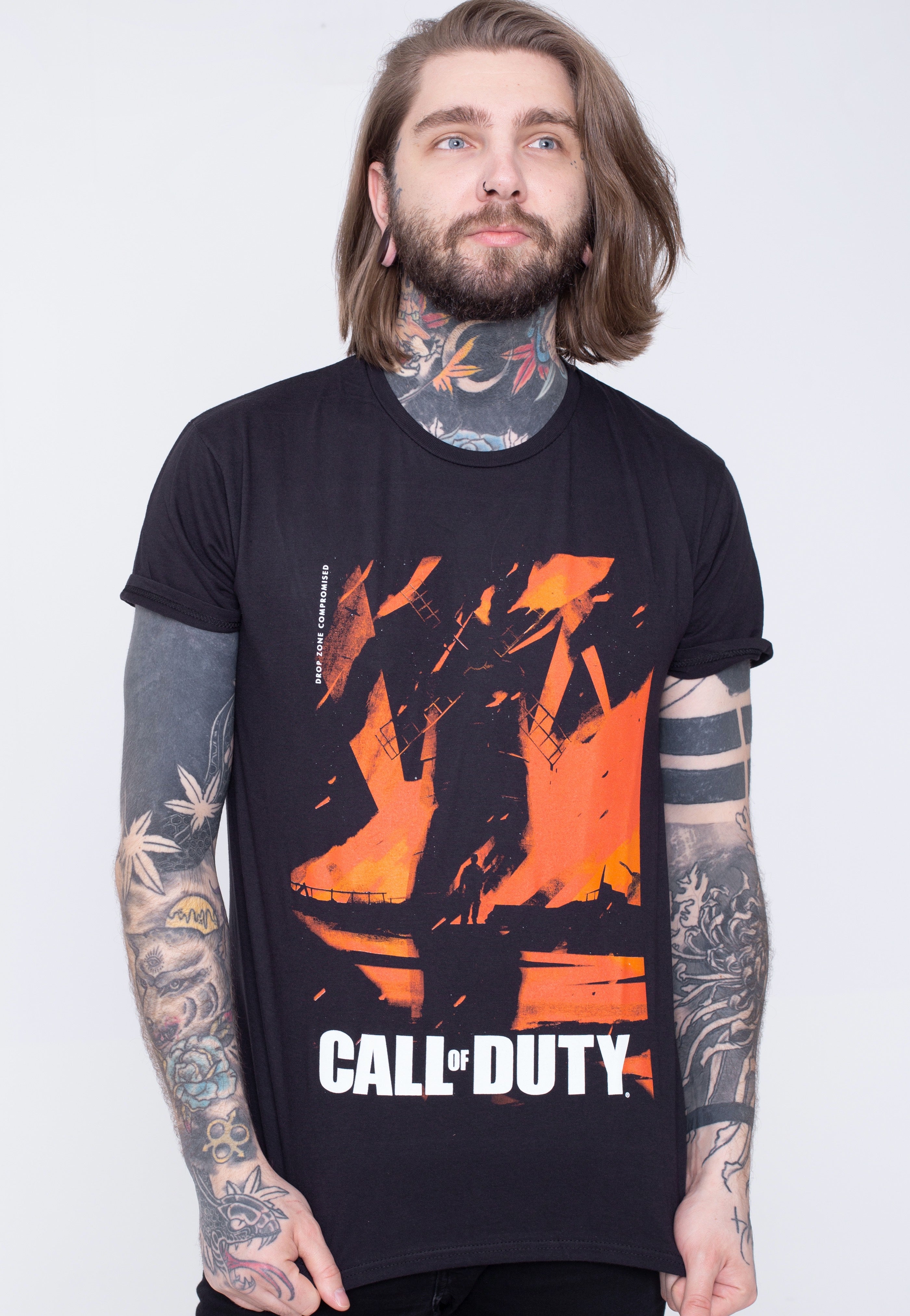 Call Of Duty - Burning Windmill - T-Shirt | Men-Image