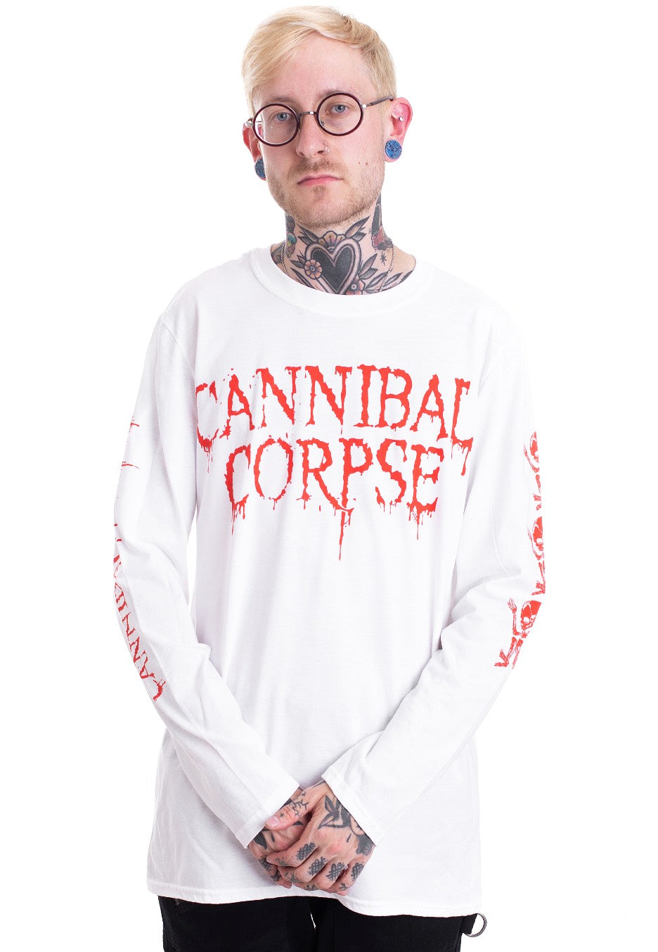 Cannibal Corpse - Butchered At Birth White - Longsleeve | Men-Image