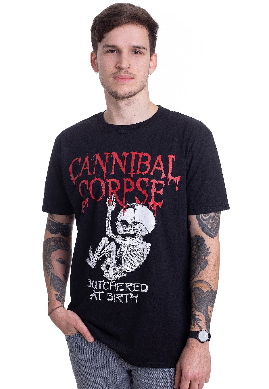 Cannibal Corpse - Butchered At Birth Baby - T-Shirt | Men-Image