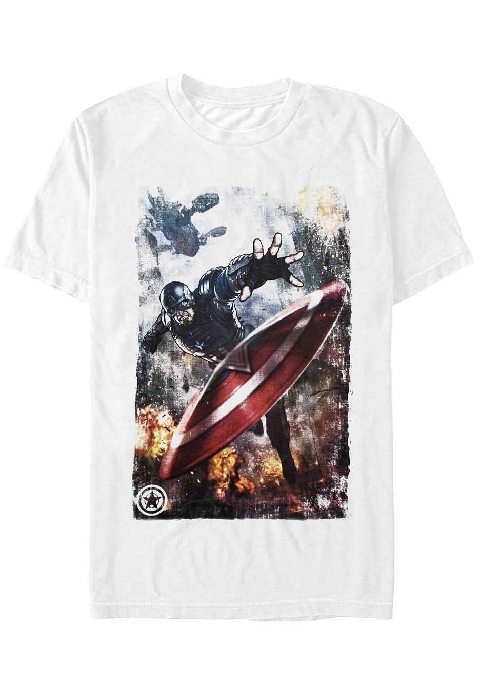 Captain America - Captain America White - T-Shirt | Neutral-Image