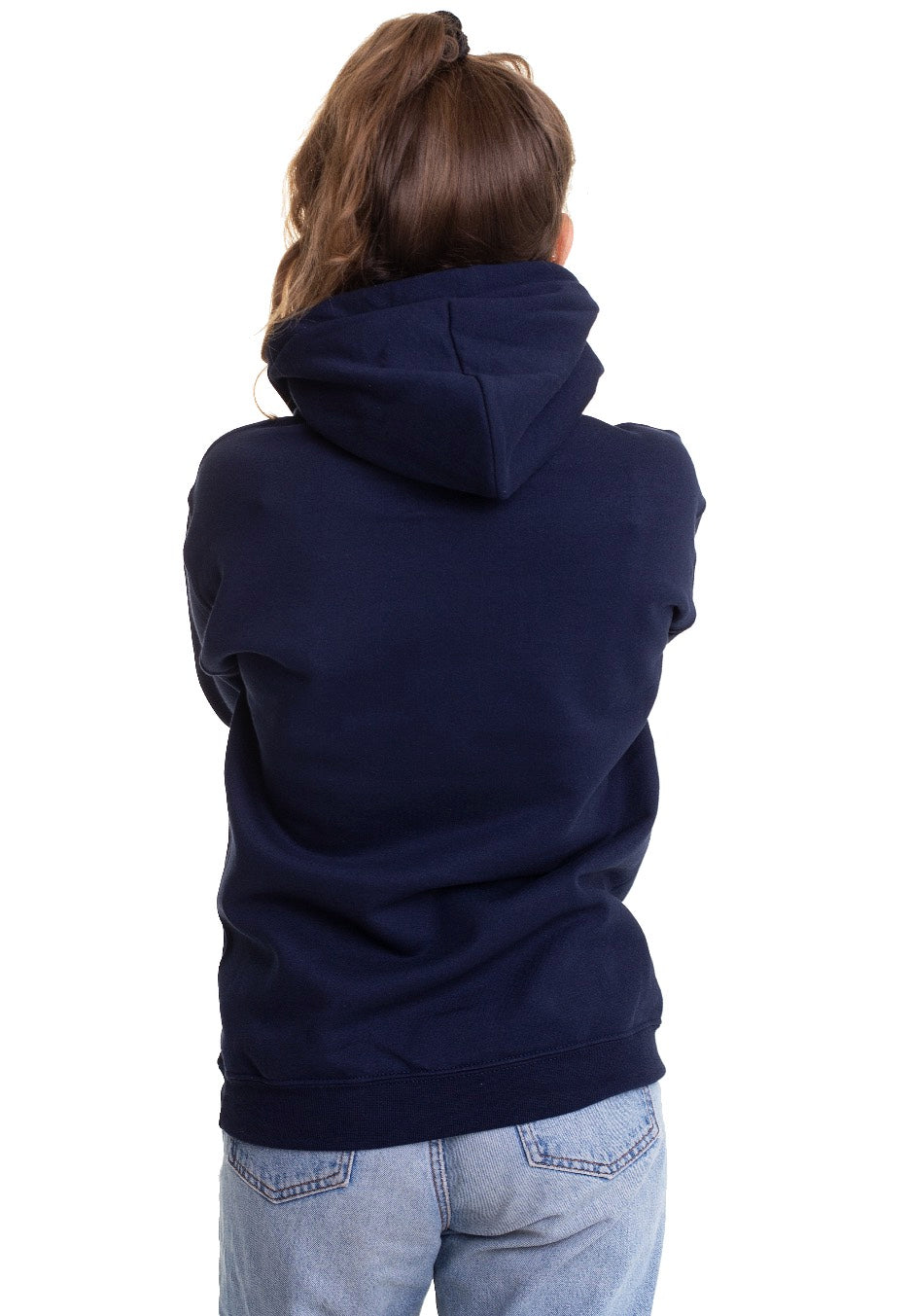 Captain America - Distressed Shield Blue - Hoodie | Women-Image