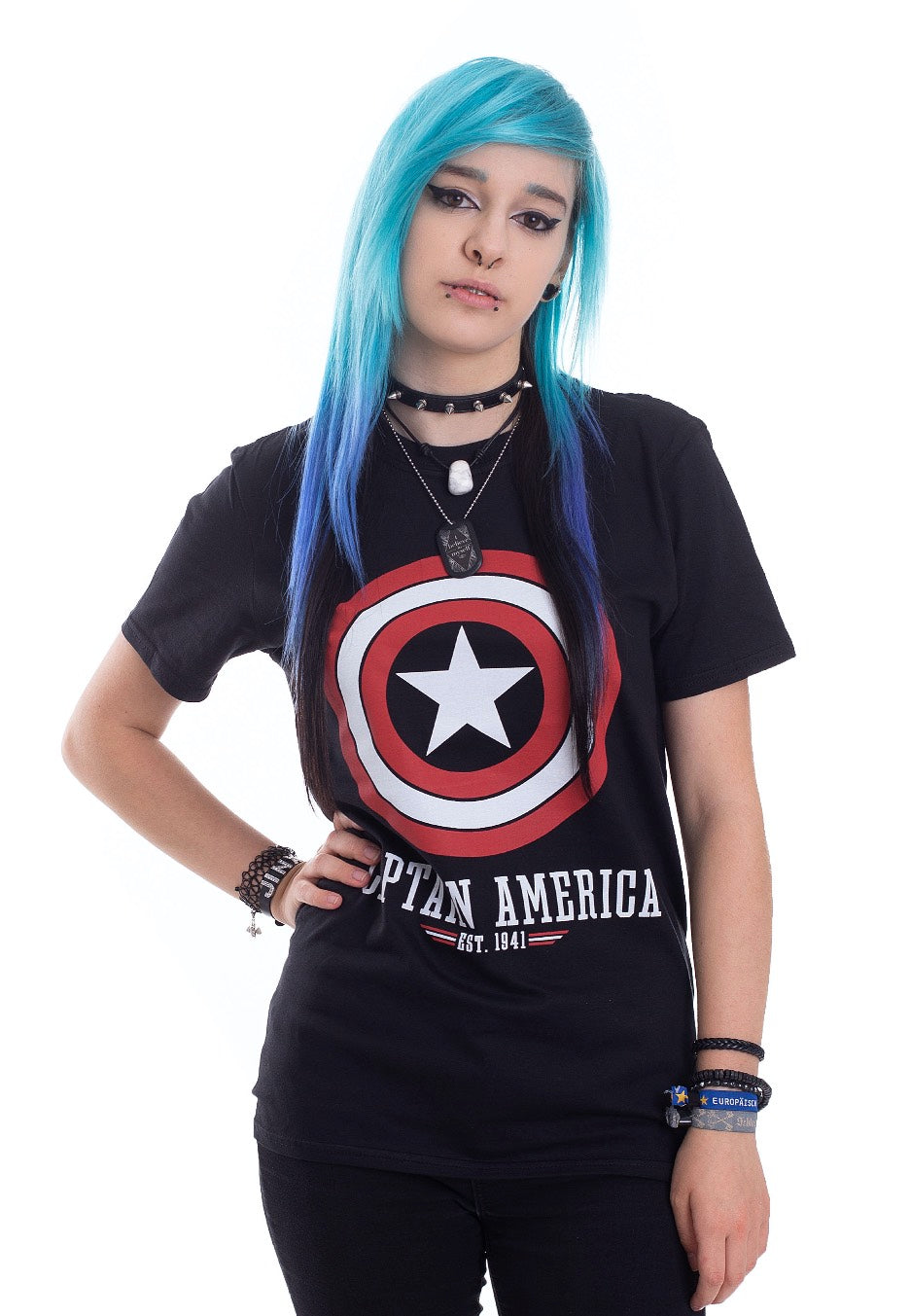 Captain America - Logo - T-Shirt | Women-Image