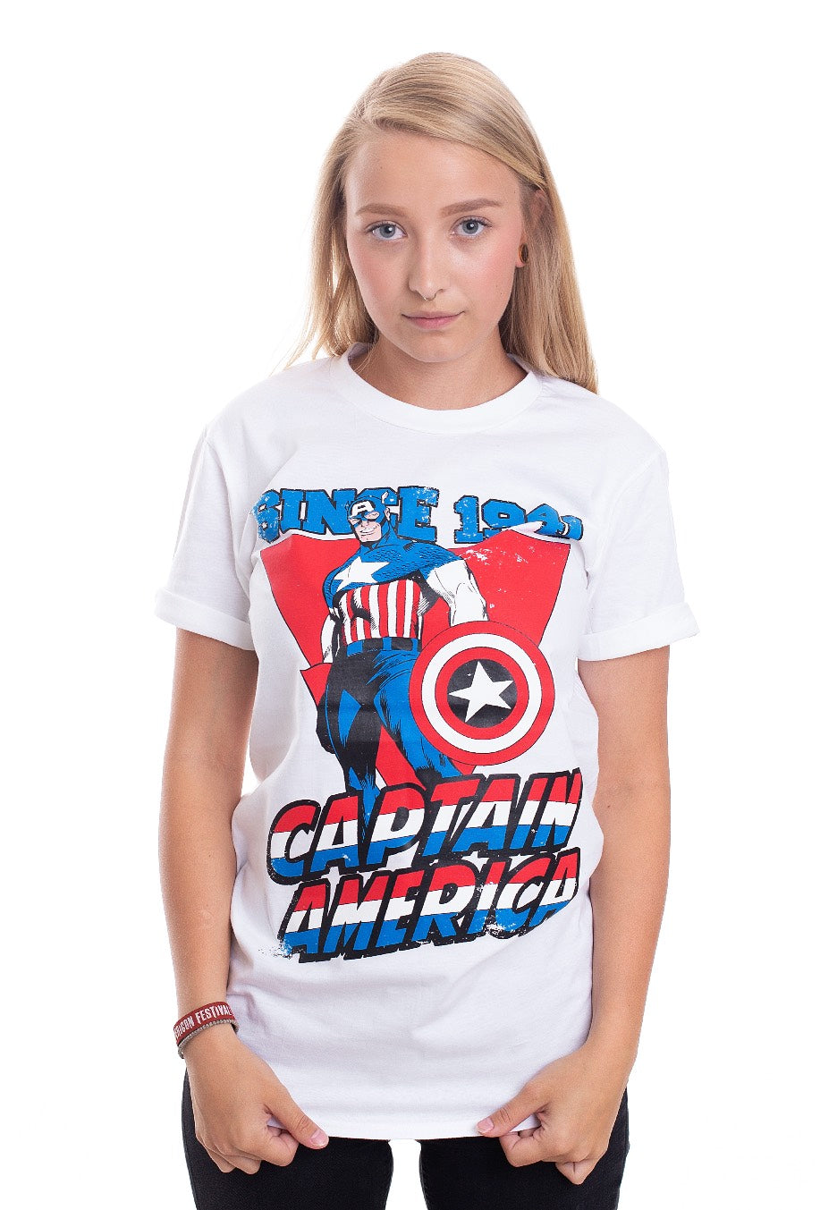 Captain America - Since 1941 White - T-Shirt | Women-Image