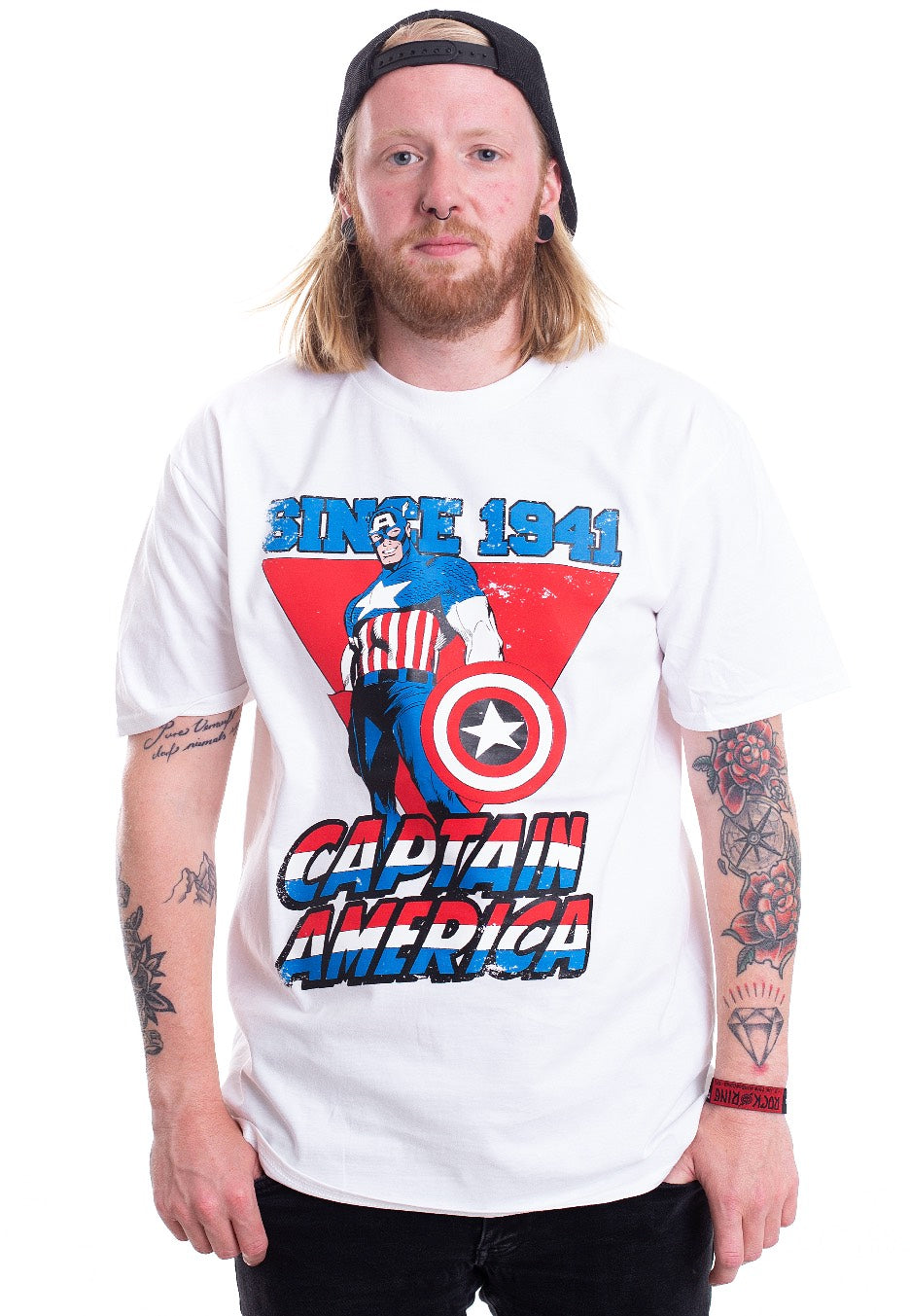 Captain America - Since 1941 White - T-Shirt | Men-Image