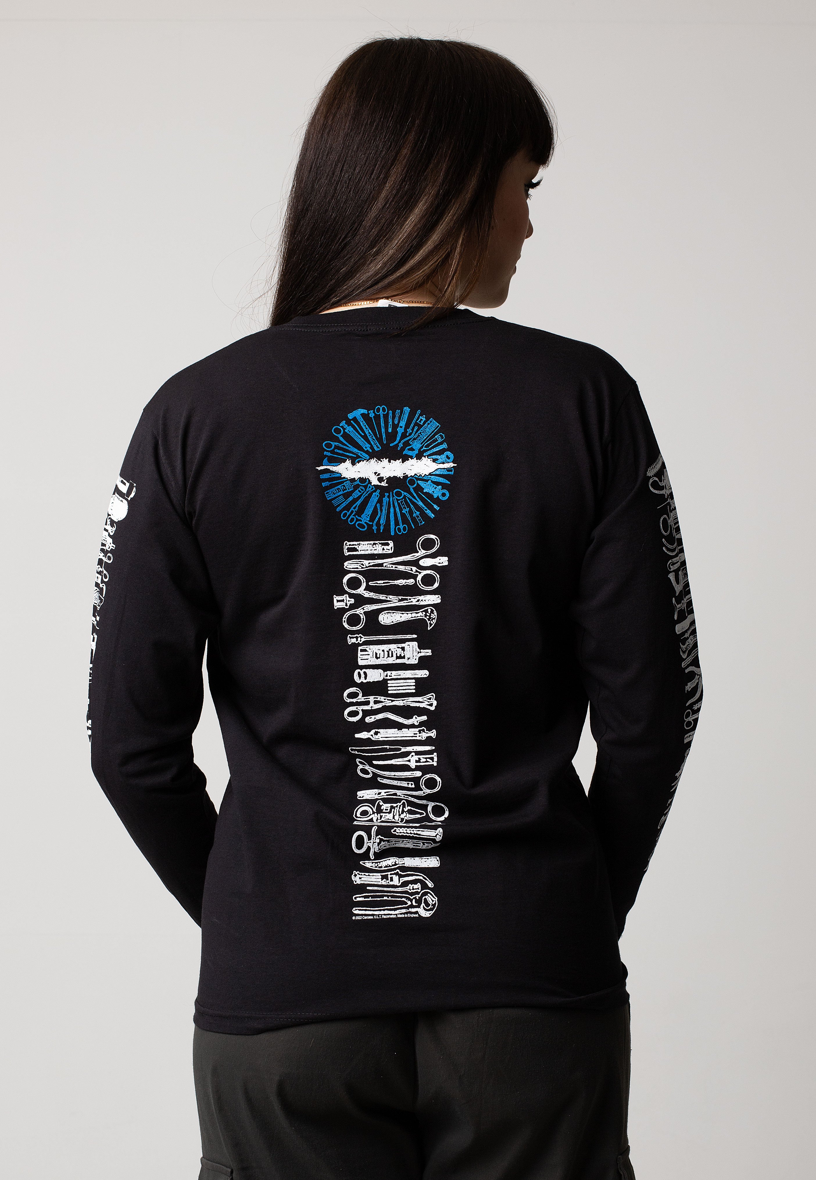 Carcass - Necro Head - Longsleeve | Women-Image