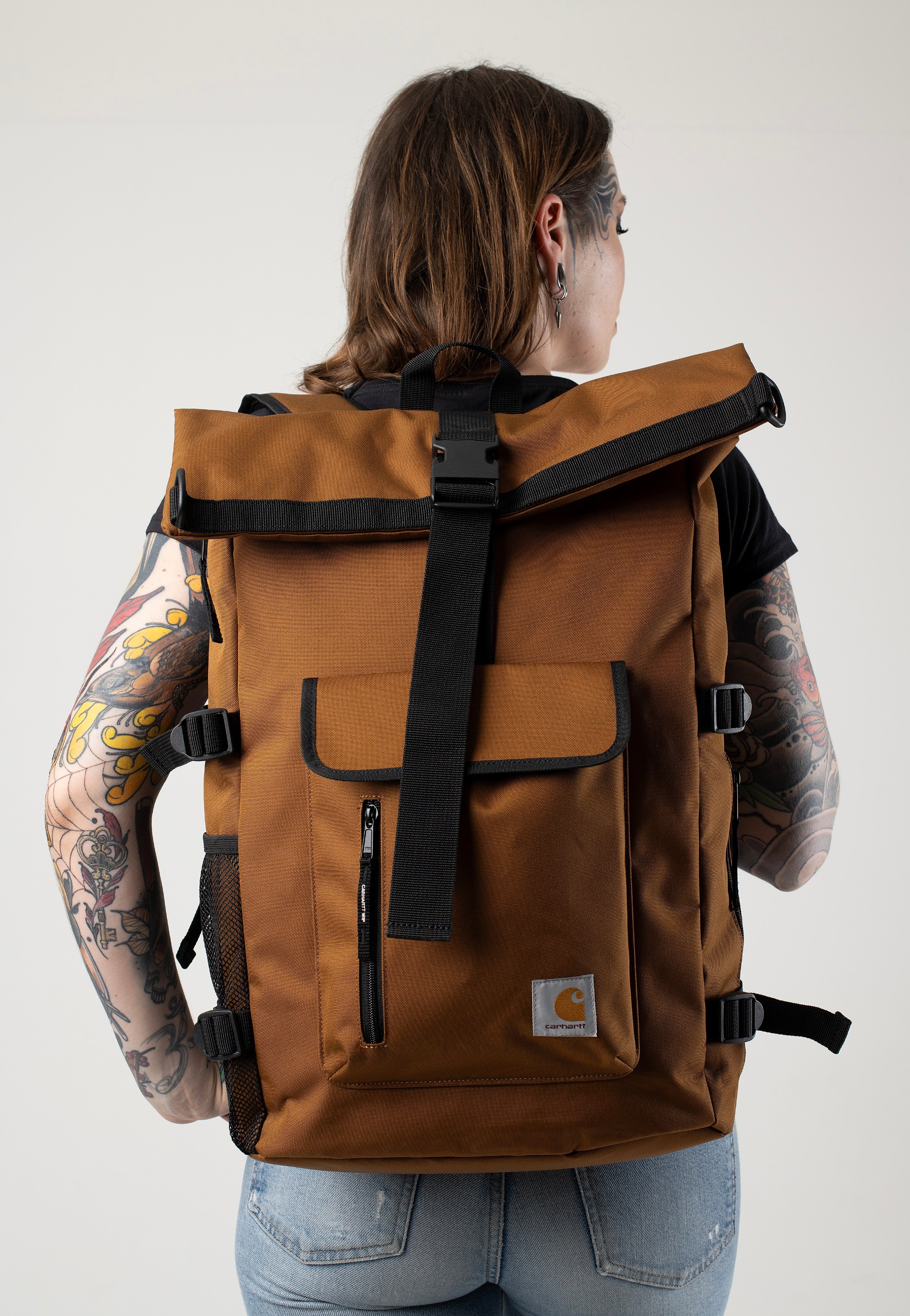 Carhartt WIP - Philis Deep H Brown - Backpack | Neutral-Image