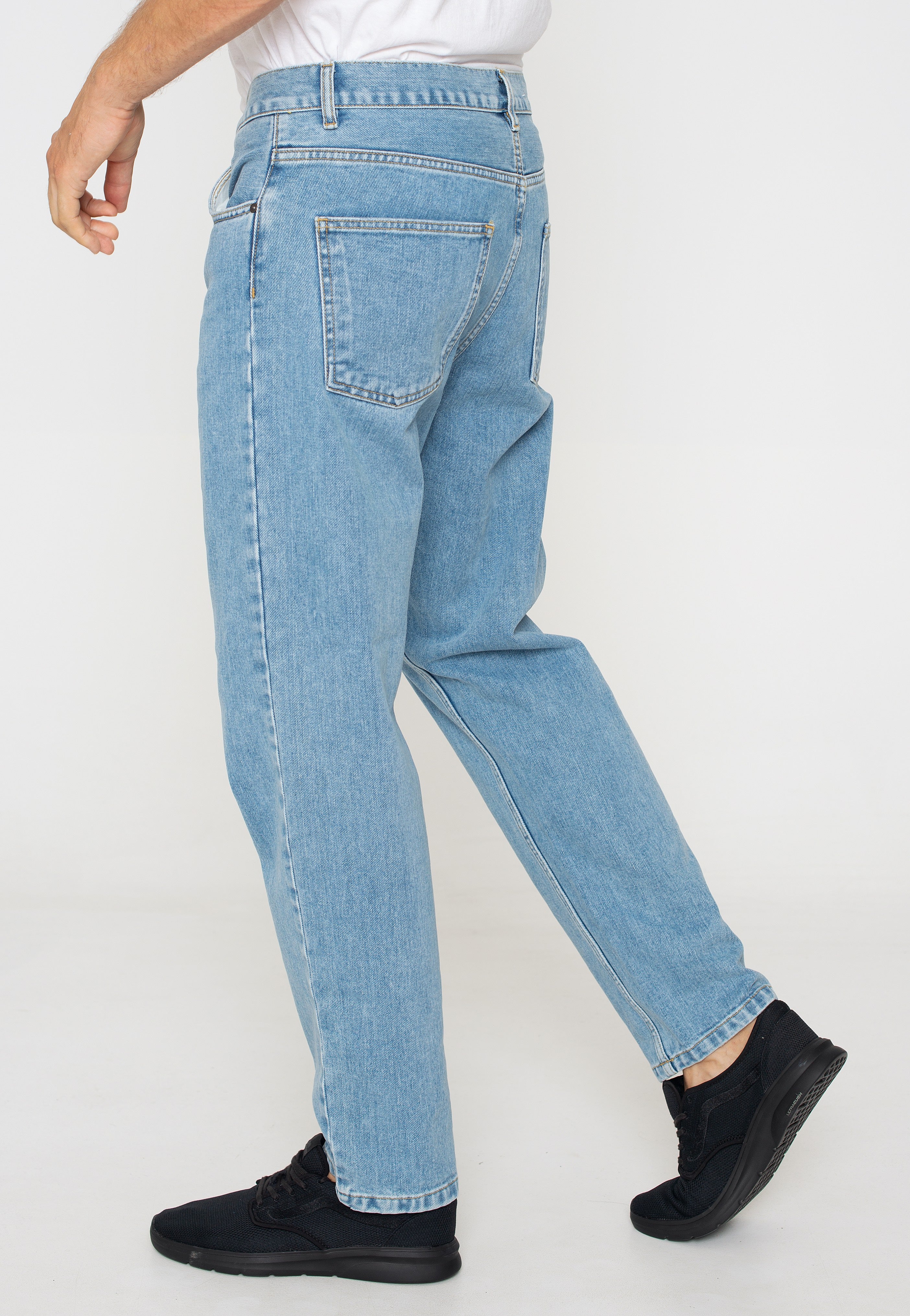 Carhartt WIP - Newel Stone Bleached Blue - Jeans | Men-Image