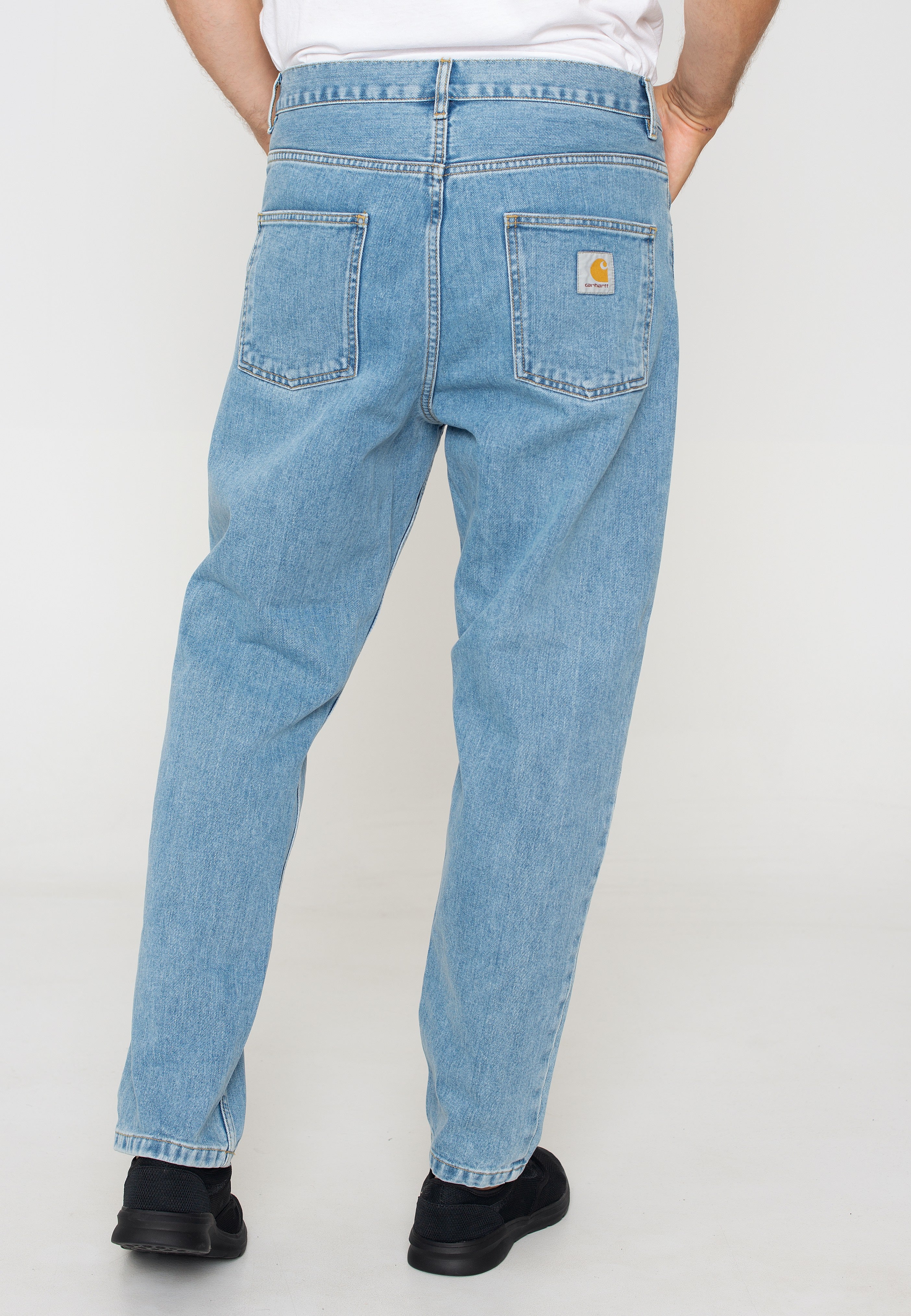 Carhartt WIP - Newel Stone Bleached Blue - Jeans | Men-Image