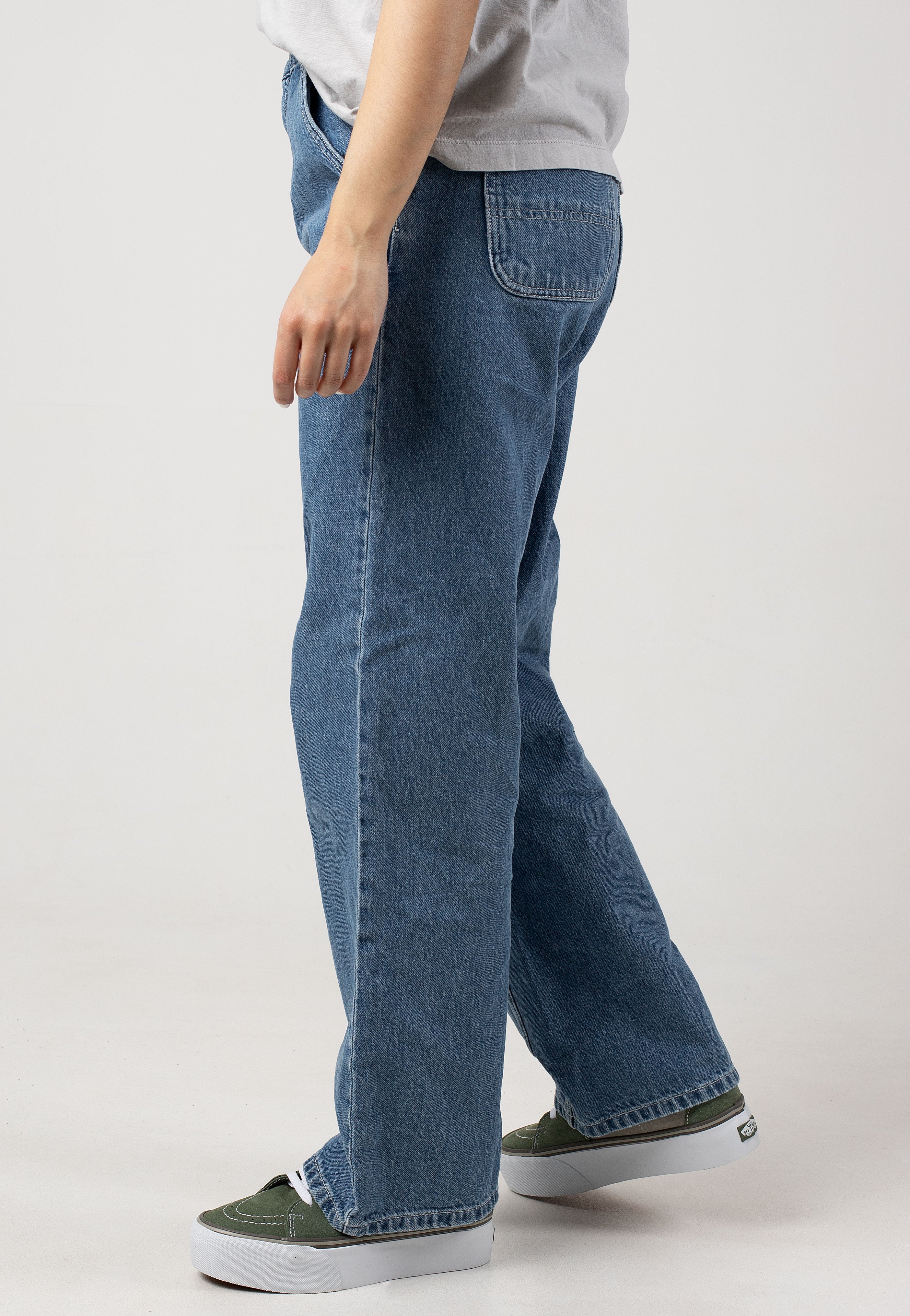 Carhartt WIP - W' Simple Heavy Stone Wash Blue - Jeans | Women-Image