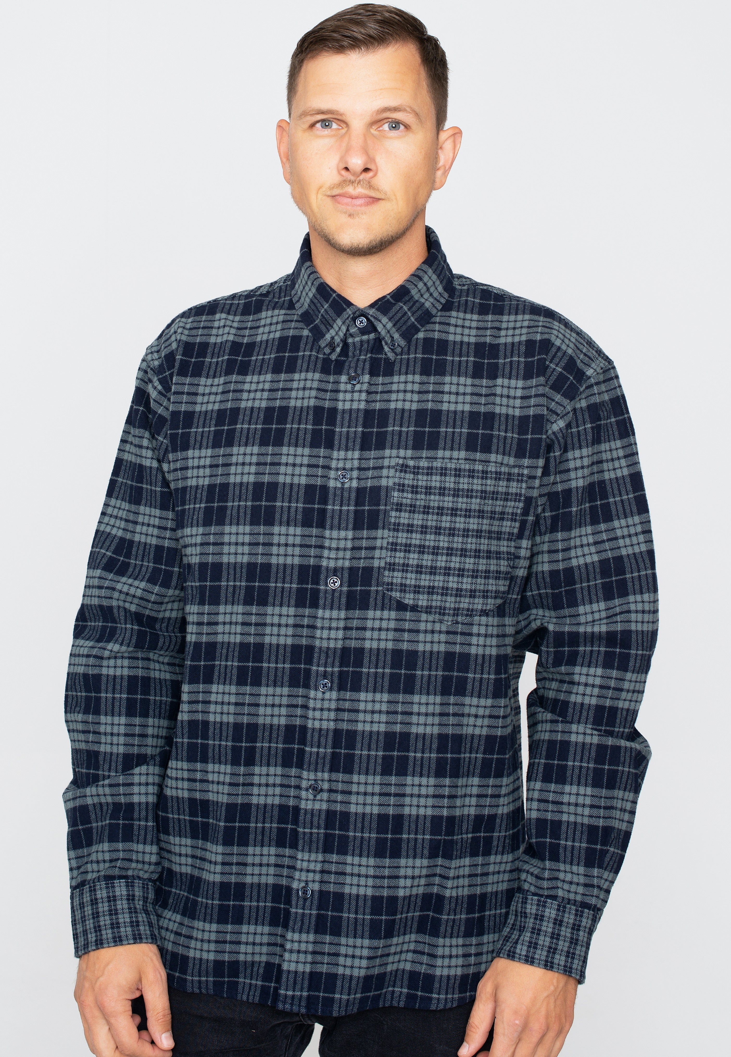 Carhartt WIP - Winger Winger Check Eucalyptus - Shirt | Men-Image