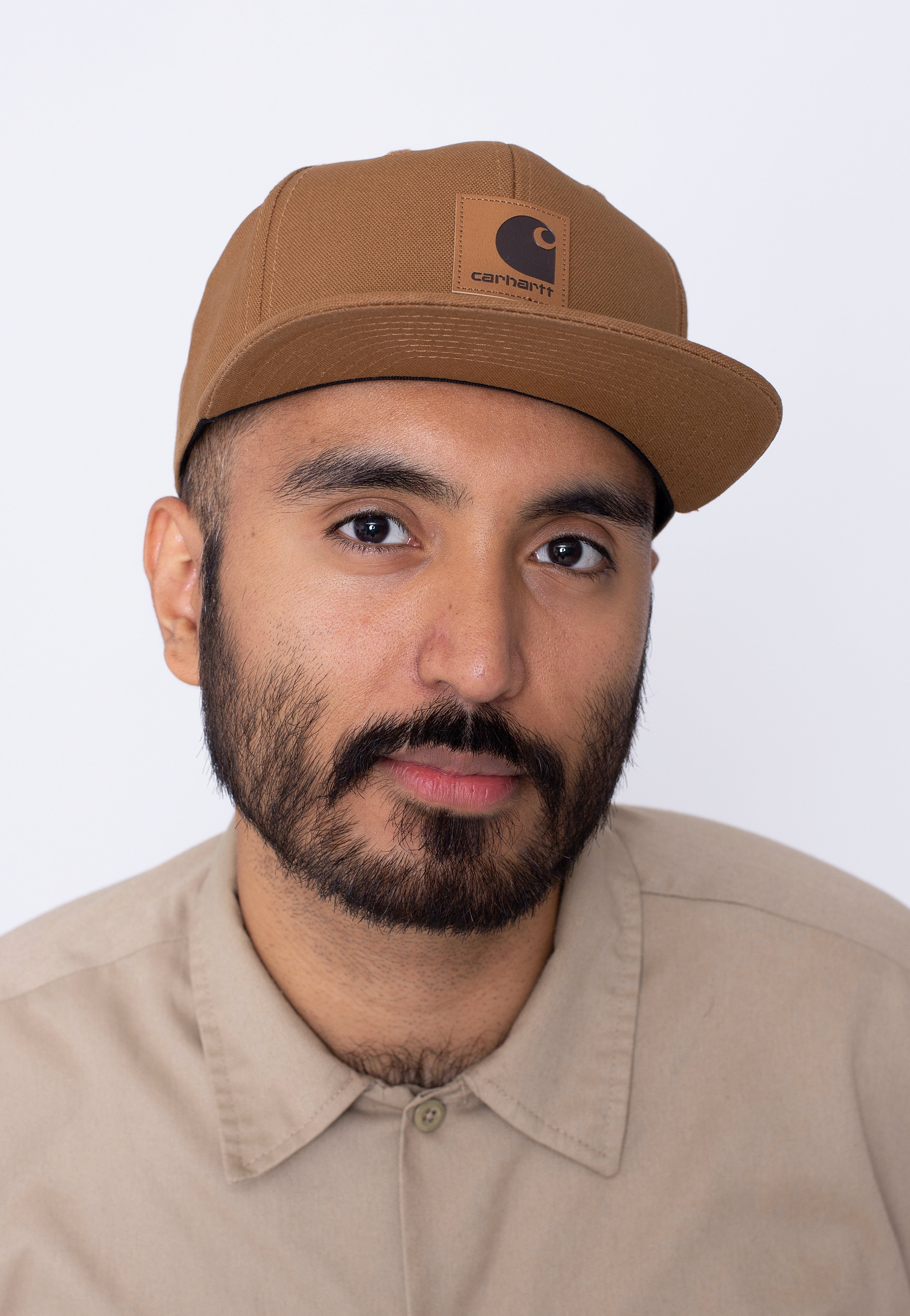 Carhartt WIP - Logo Hamilton Brown - Cap | Neutral-Image