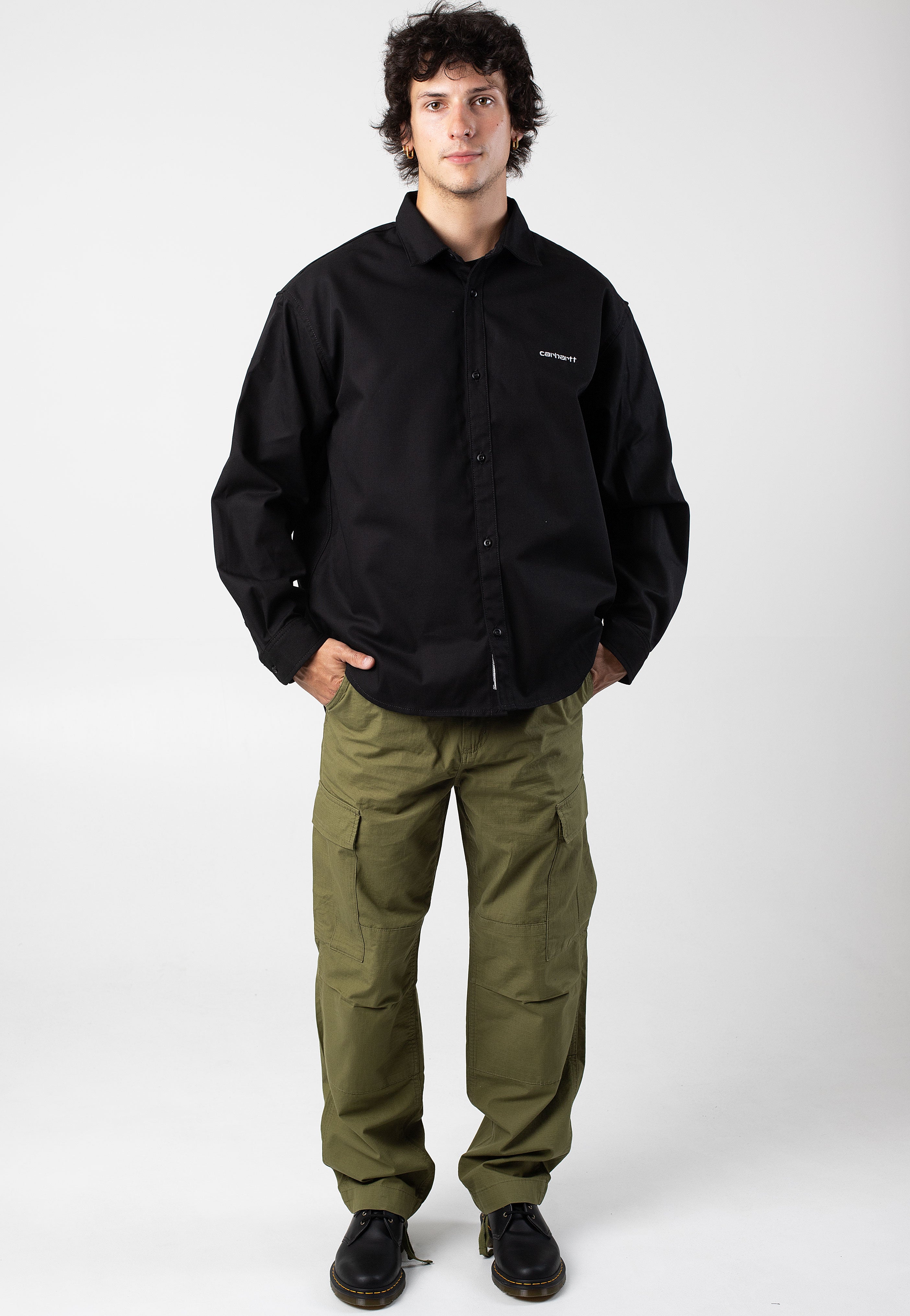 Carhartt WIP - Regular Cargo Rinsed Capulet - Pants | Men-Image