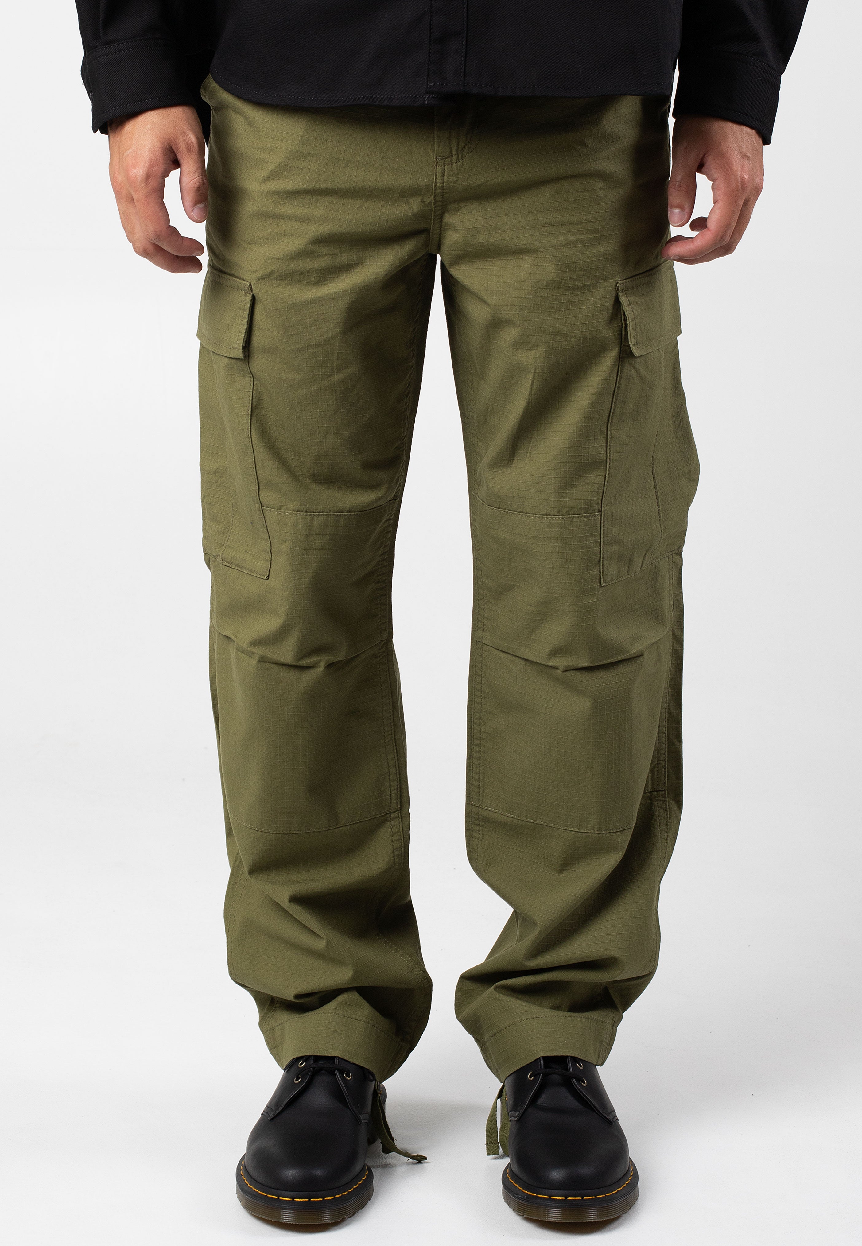 Carhartt WIP - Regular Cargo Rinsed Capulet - Pants | Men-Image