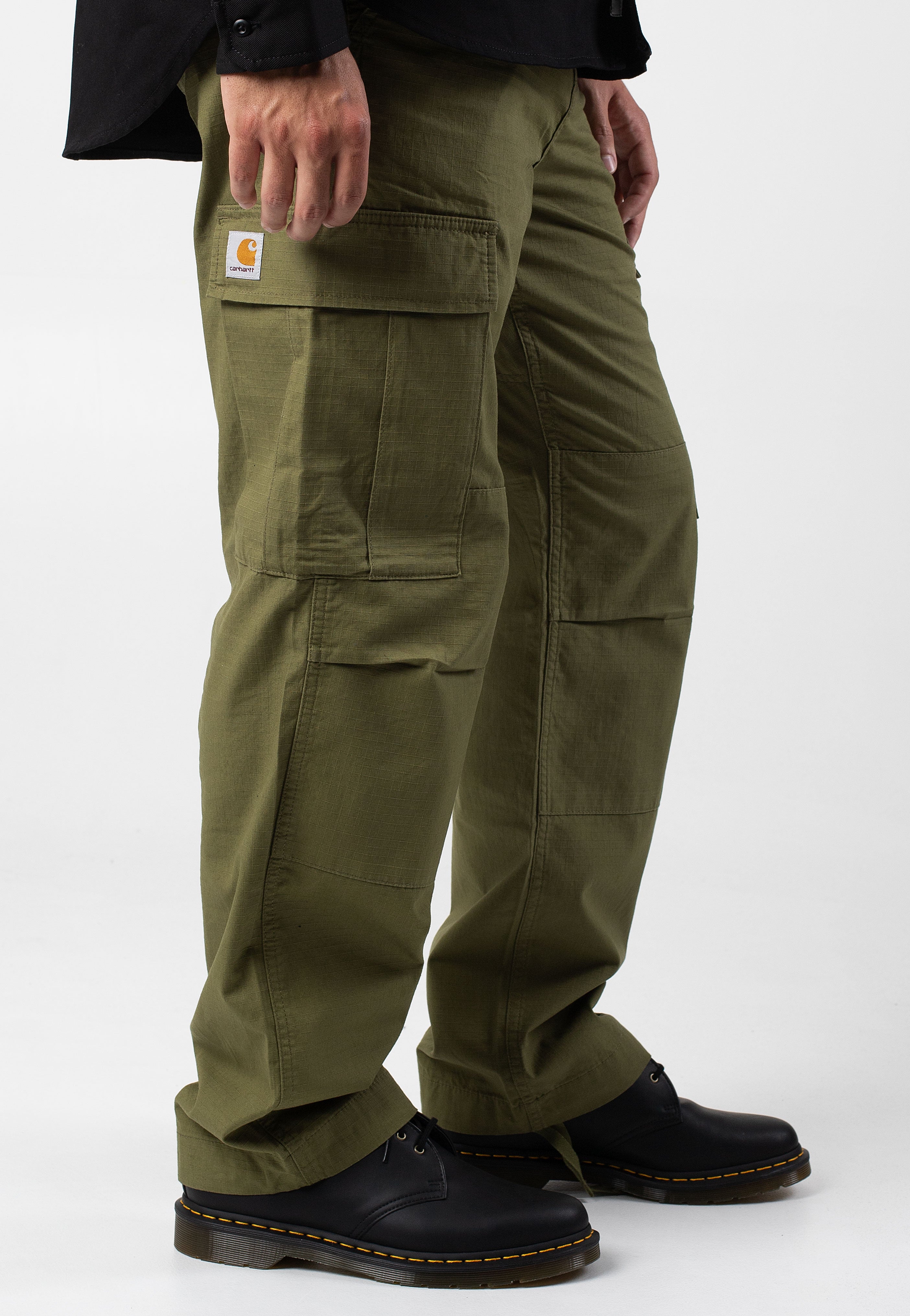 Carhartt WIP - Regular Cargo Rinsed Capulet - Pants | Men-Image