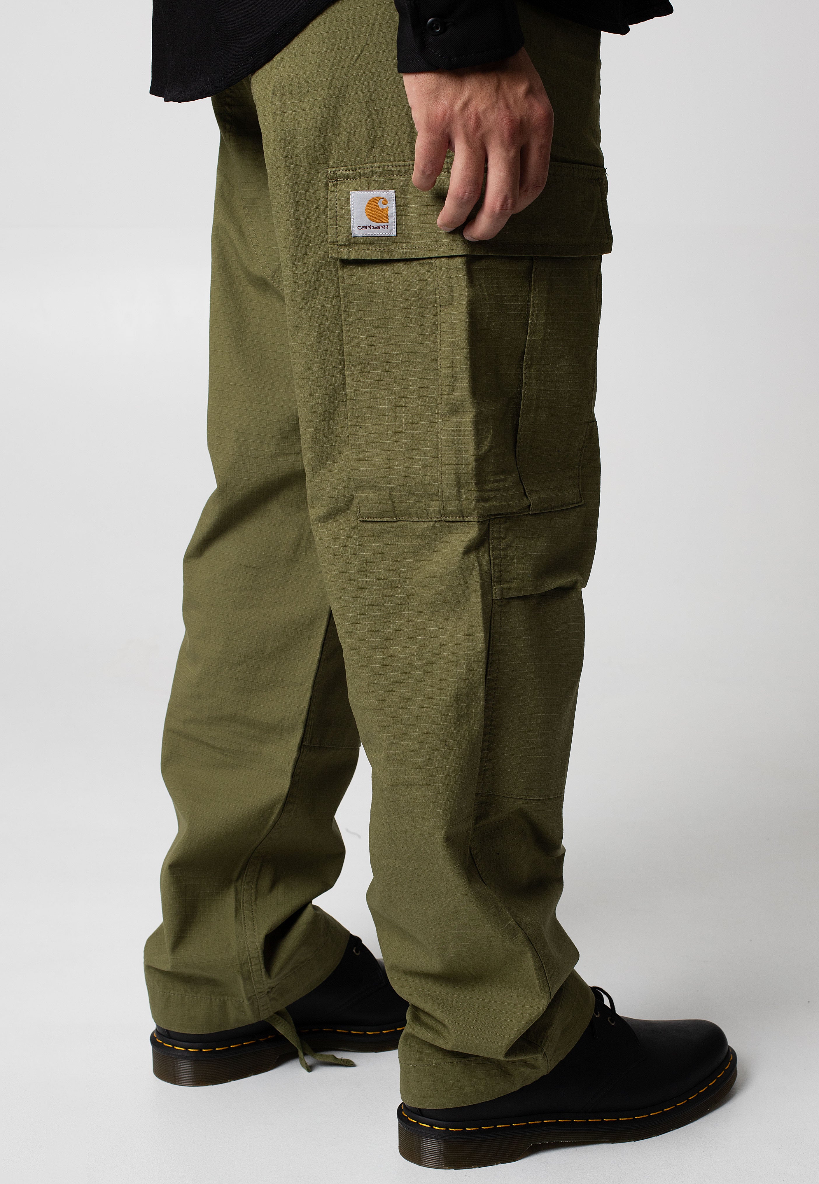 Carhartt WIP - Regular Cargo Rinsed Capulet - Pants | Men-Image