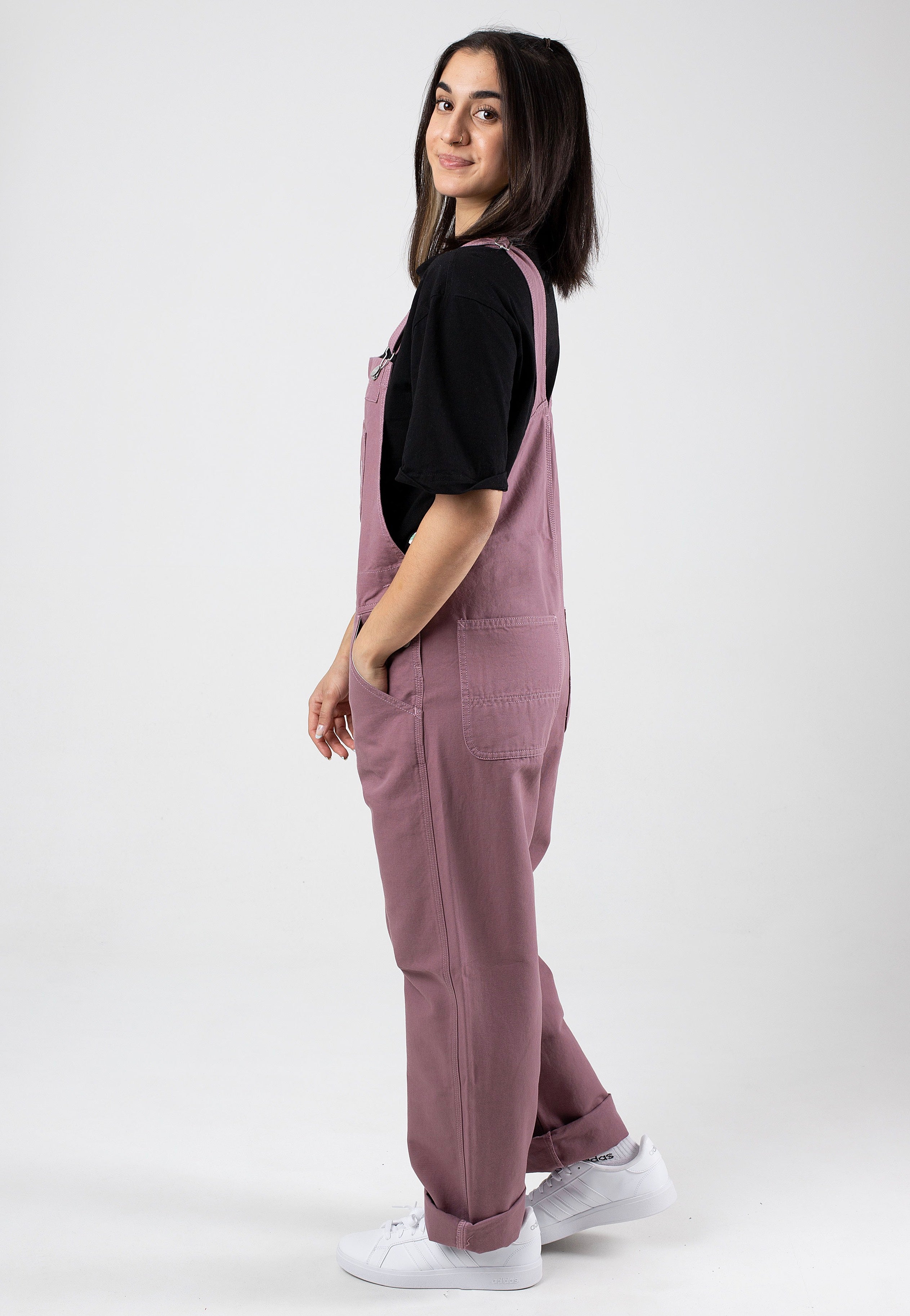 Carhartt WIP - W' Bib Overall Straight Rinsed Daphne - Pants | Women-Image