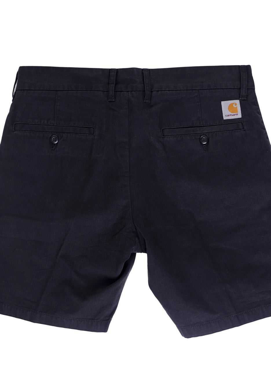 Carhartt WIP - Johnson Midvale Twill Black Garment Dyed - Shorts | Men-Image