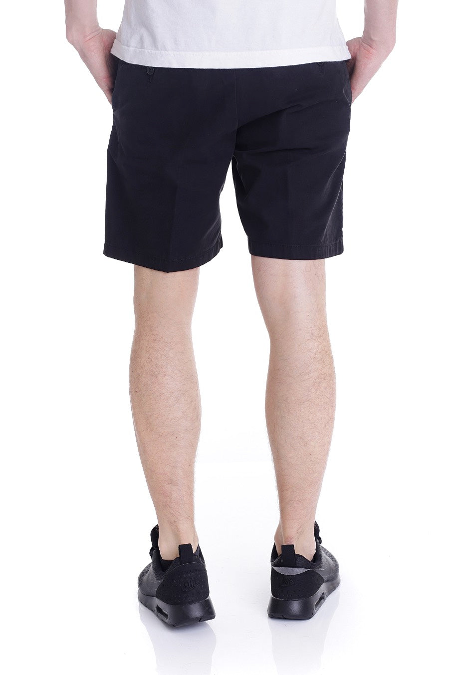 Carhartt WIP - Johnson Midvale Twill Black Garment Dyed - Shorts | Men-Image