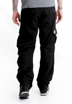 Carhartt WIP - Regular Cargo Columbia Ripstop Black Rinsed - Pants | Men-Image