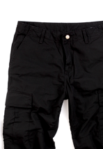 Carhartt WIP - Regular Cargo Columbia Ripstop Black Rinsed - Pants | Men-Image