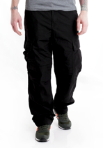 Carhartt WIP - Regular Cargo Columbia Ripstop Black Rinsed - Pants | Men-Image