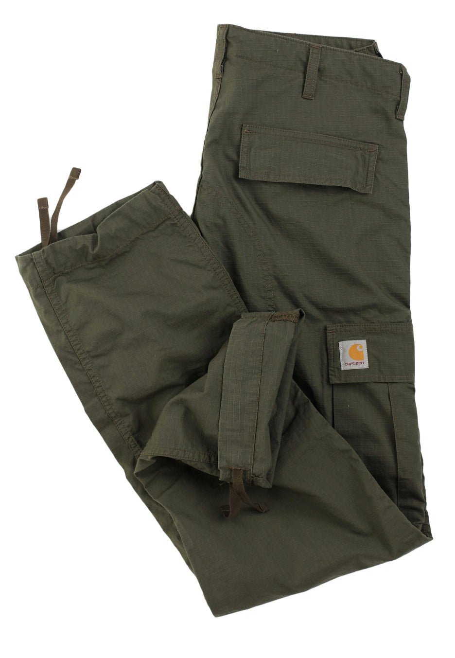 Carhartt WIP - Regular Cargo Columbia Ripstop Cypress Rinsed - Pants | Men-Image