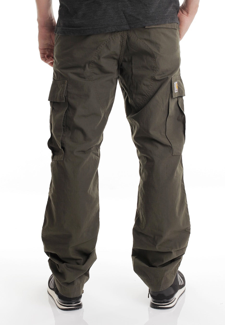 Carhartt WIP - Regular Cargo Columbia Ripstop Cypress Rinsed - Pants | Men-Image