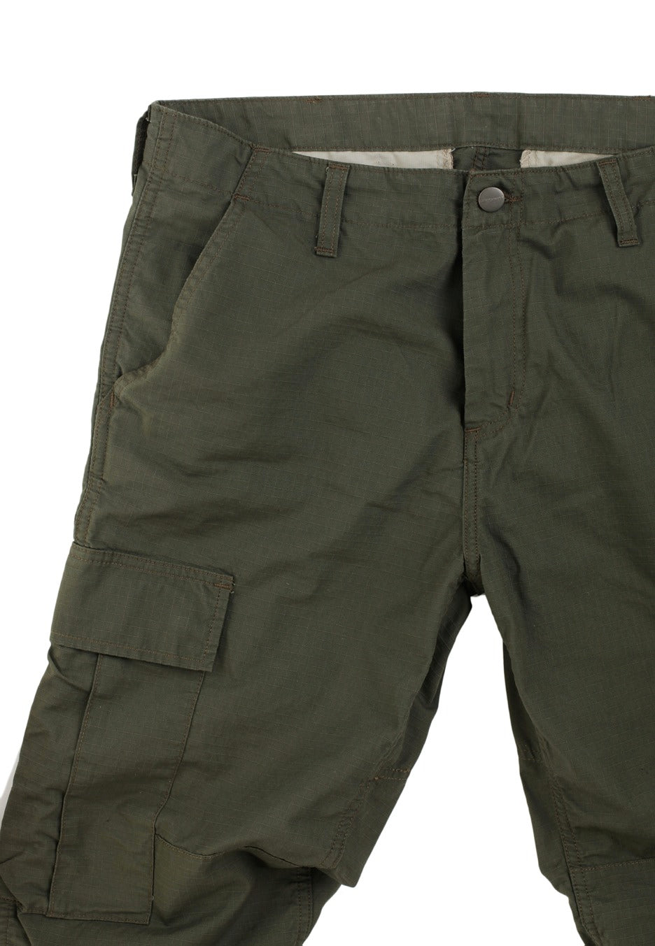 Carhartt WIP - Regular Cargo Columbia Ripstop Cypress Rinsed - Pants | Men-Image