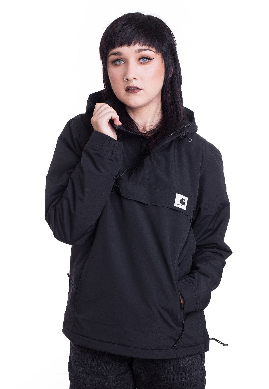 Carhartt WIP - W' Nimbus Pullover Black Winter - Windbreaker | Women-Image