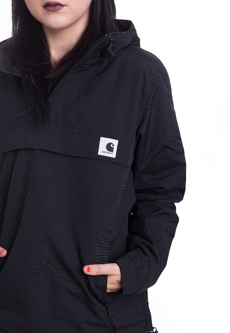 Carhartt WIP - W' Nimbus Pullover Black Winter - Windbreaker | Women-Image